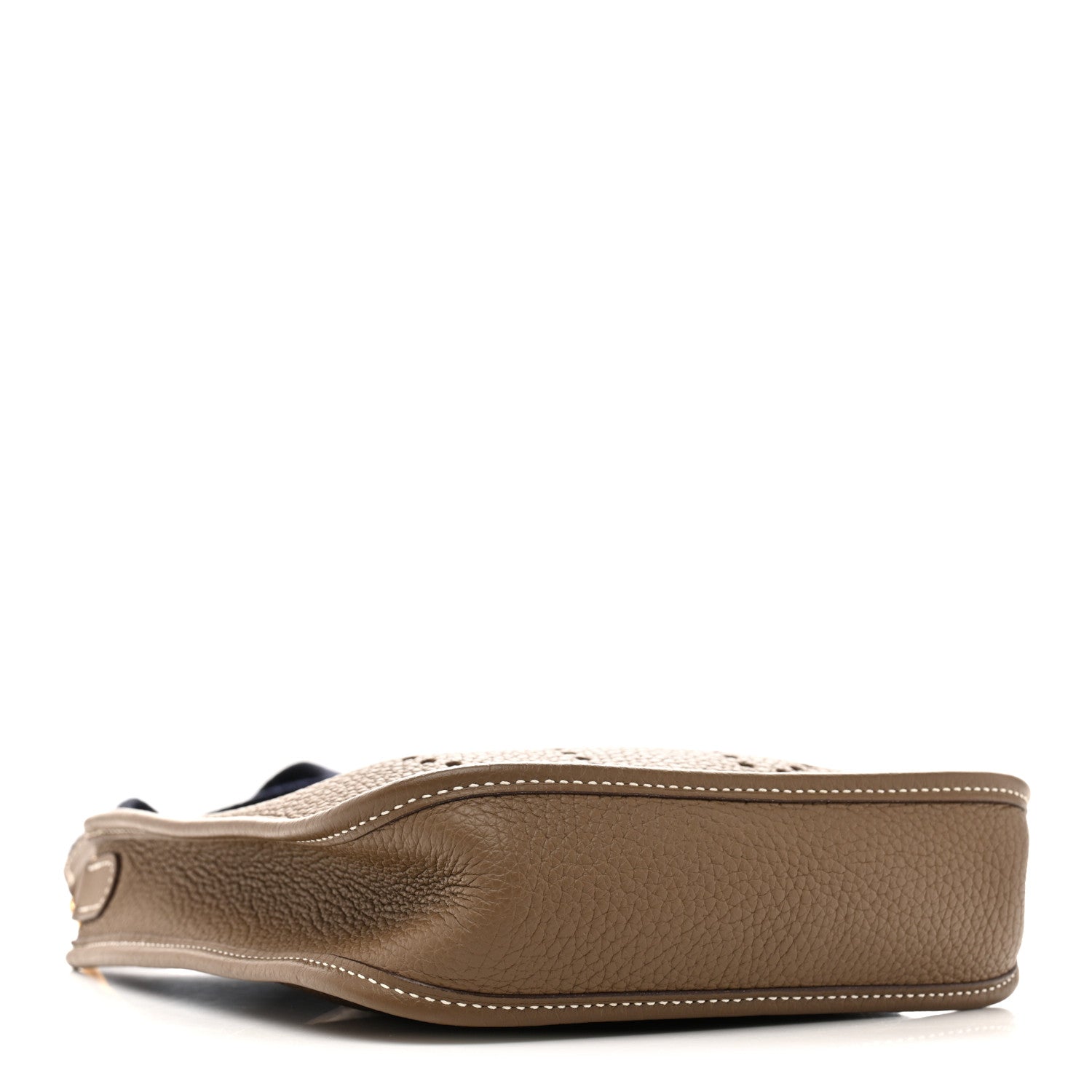 HERMES MINI EVELYNE TPM AMAZONE ETOUPE BLEU INDIGO TAURILLON CLEMENCE GOLD HARDWARE