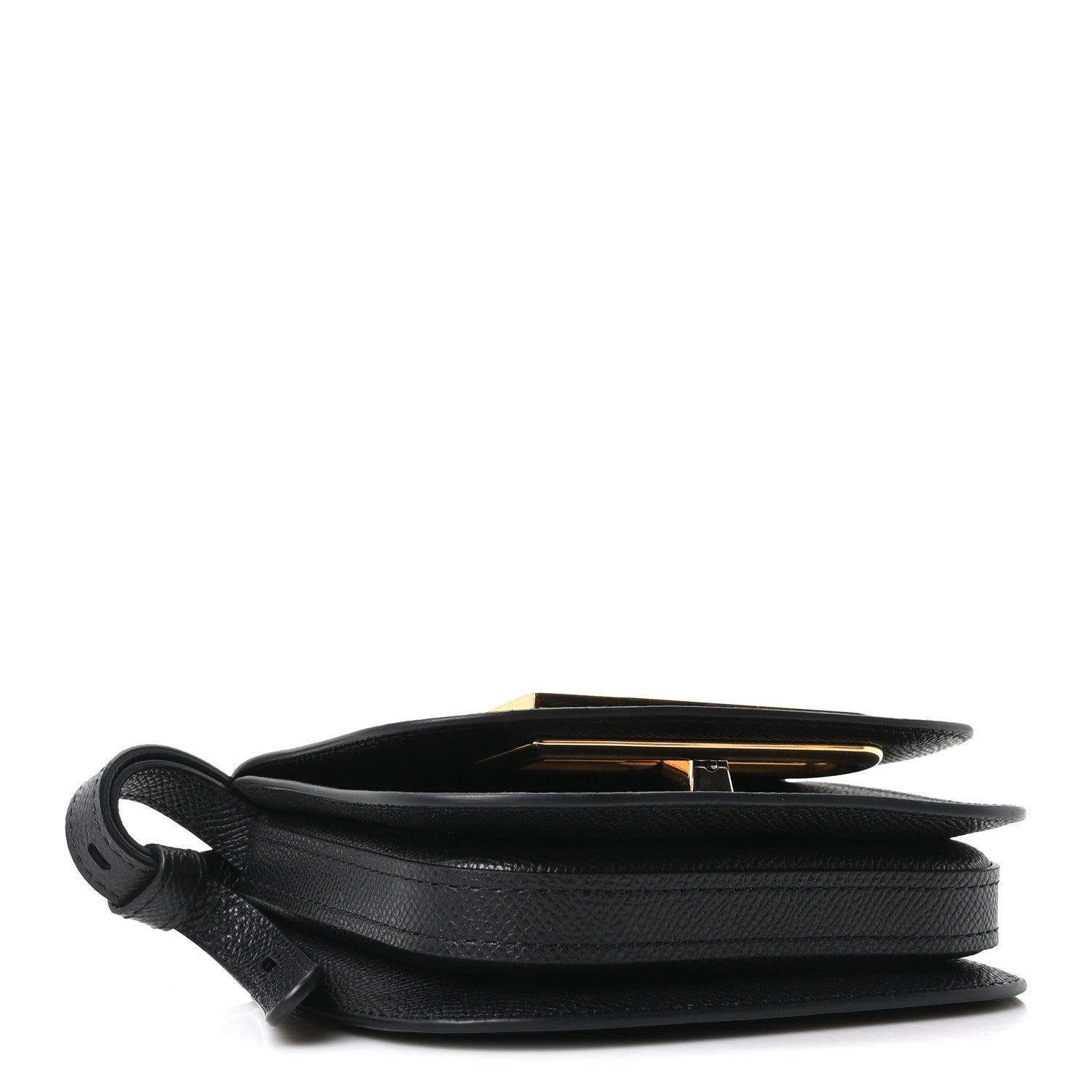 デルヴォー ランゴー トイ クロスボディ Black アルピナカーフスキン ゴールド金具&シルバー金具 DELVAUX LINGO TOY CROSSBODY BLACK ALPINA CALFSKIN