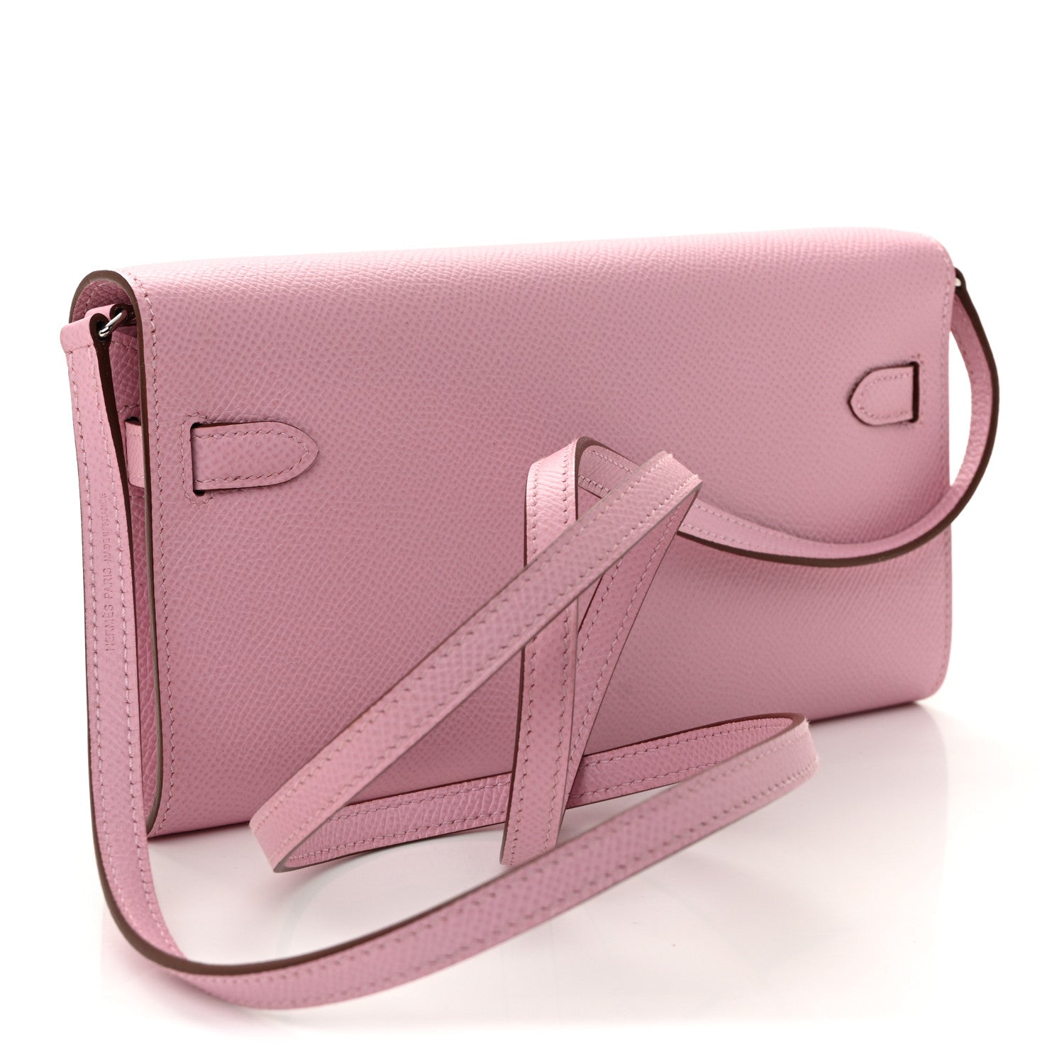 エルメス ケリートゥーゴー 長財布 Mauve Sylvestre エプソン シルバー金具 HERMES KELLY TO GO WALLET MAUVE SYLVESTRE EPSOM SILVER HARDWARE