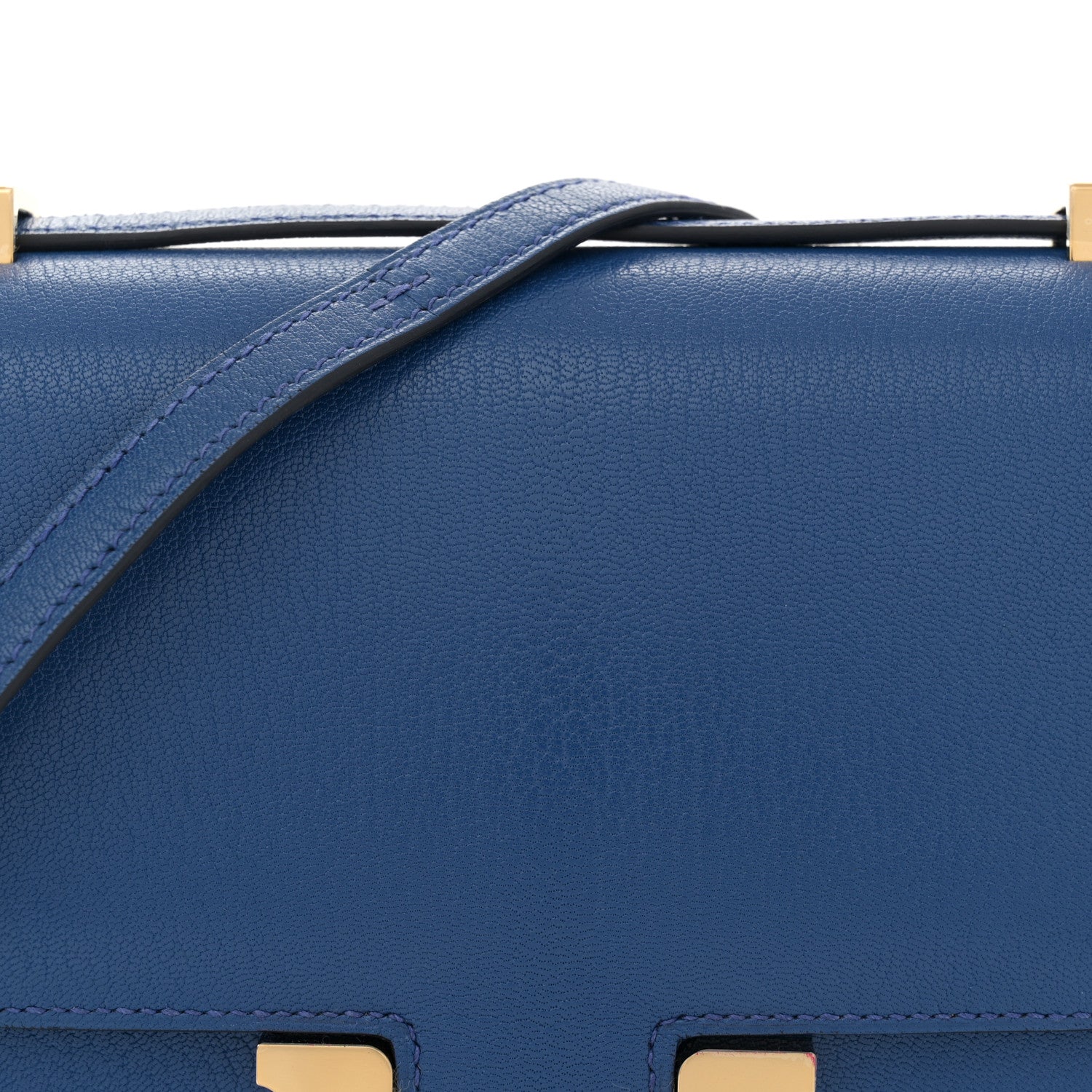 エルメス ミニコンスタンス 18 Bleu France シェーブルミゾール ゴールド金具 HERMES MINI CONSTANCE 18 BLEU FRANCE CHEVRE MYSORE GOLD HARDWARE