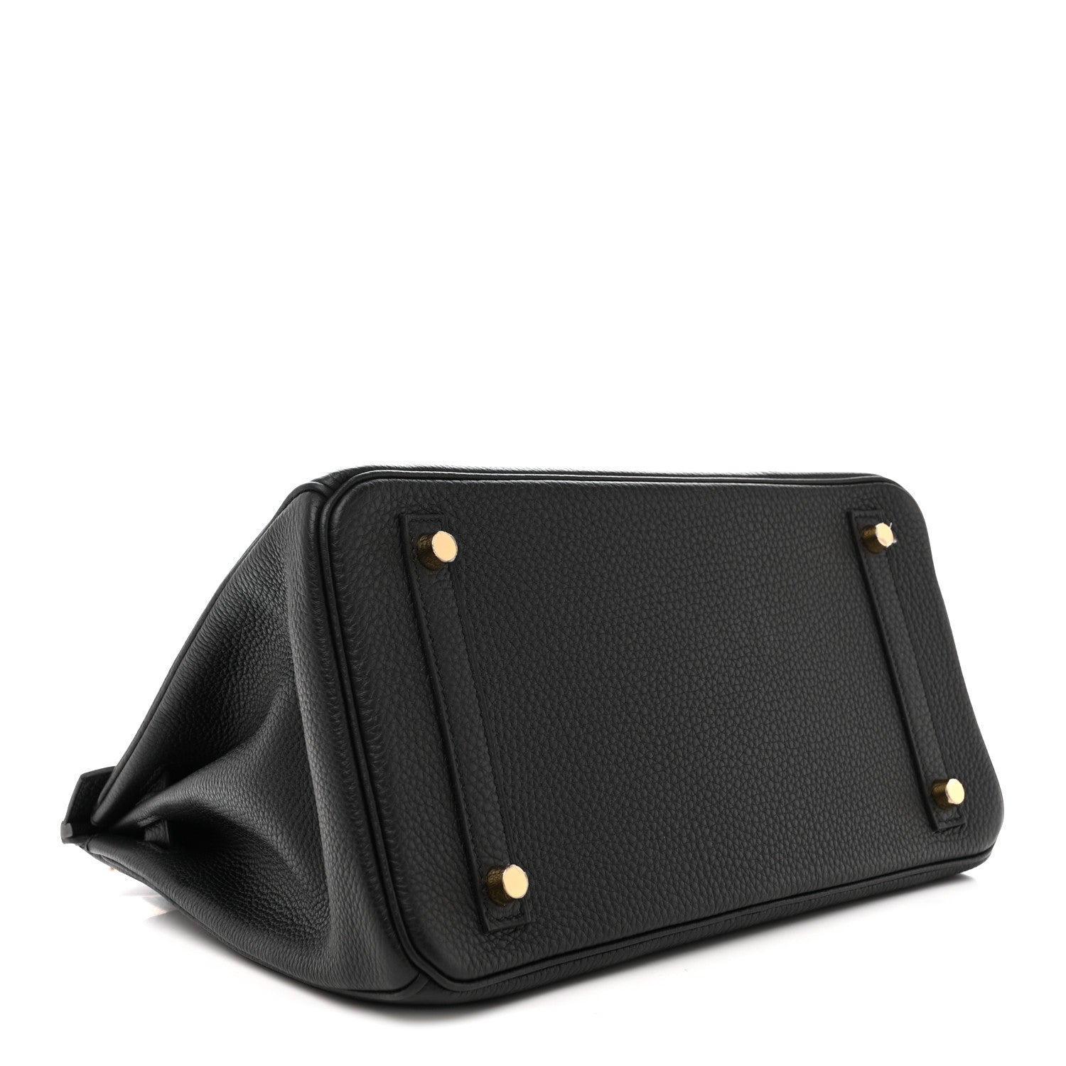 HERMES BIRKIN 30 BLACK TOGO GOLD HARDWARE