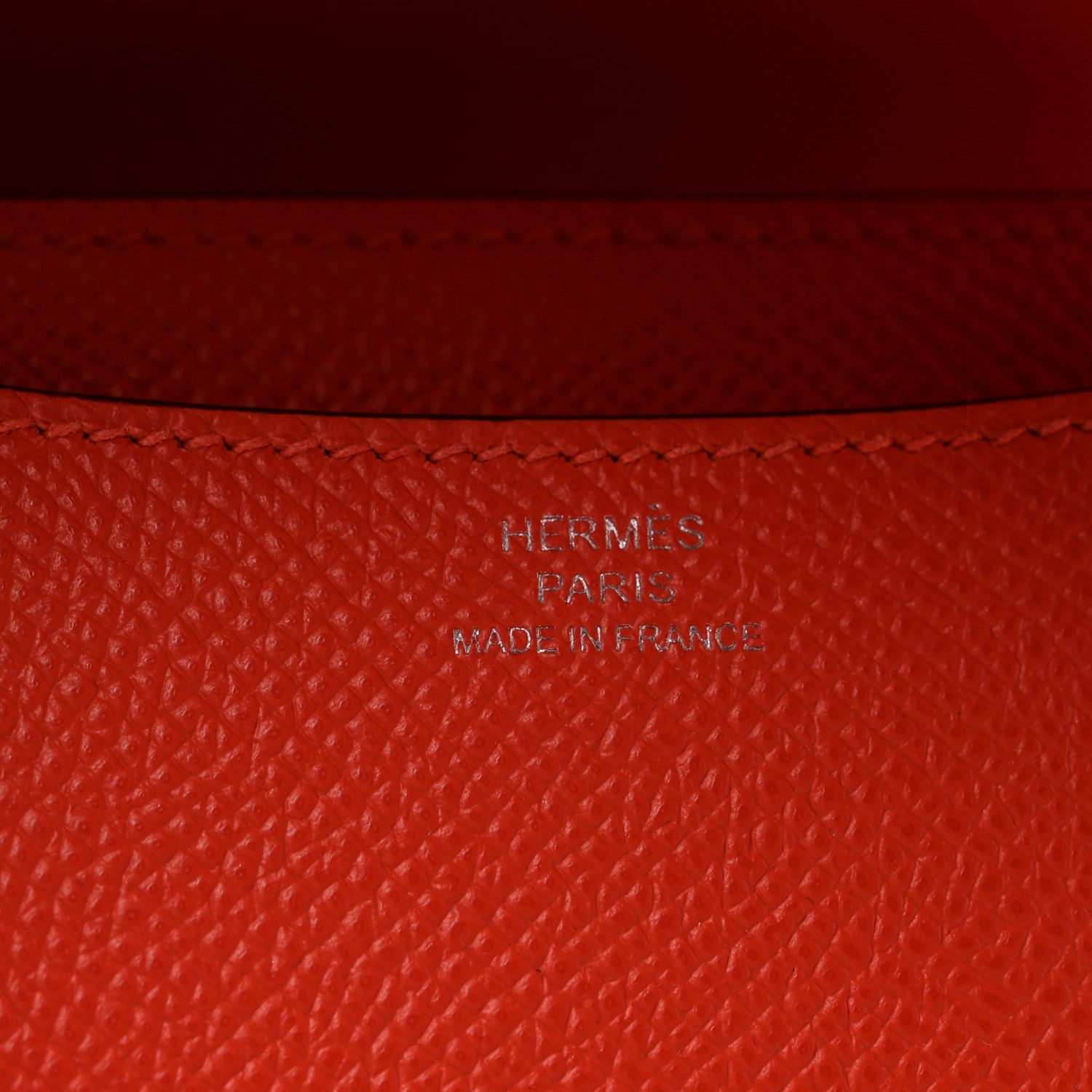 エルメス ミニコンスタンス 18 Capucine Sanguine エプソン エナメル金具 HERMES MINI CONSTANCE 18 CAPUCINE SANGUINE EPSOM