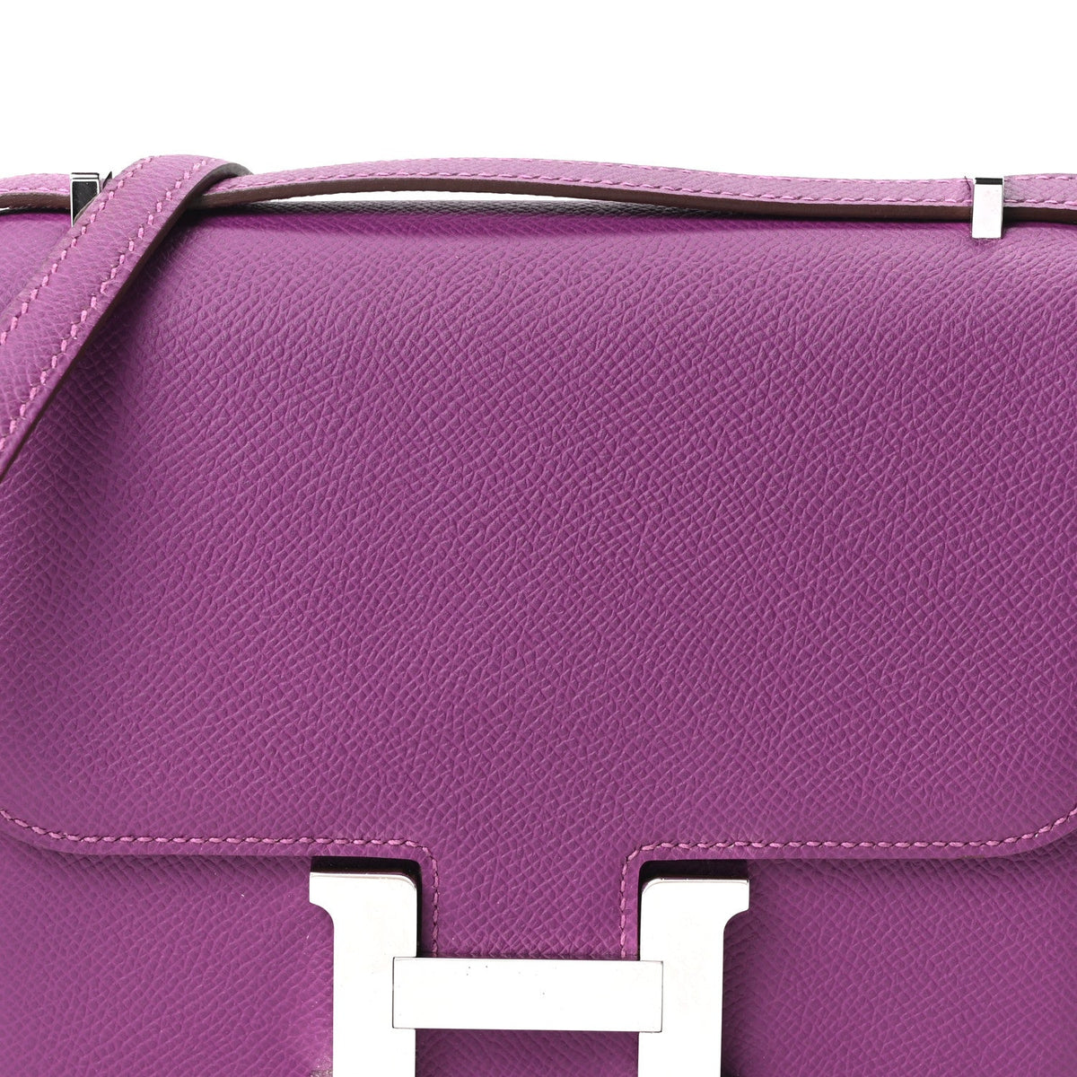 エルメス ミニコンスタンス 18 Anemone エプソン シルバー金具 HERMES MINI CONSTANCE 18 ANEMONE EPSOM SILVER HARDWARE