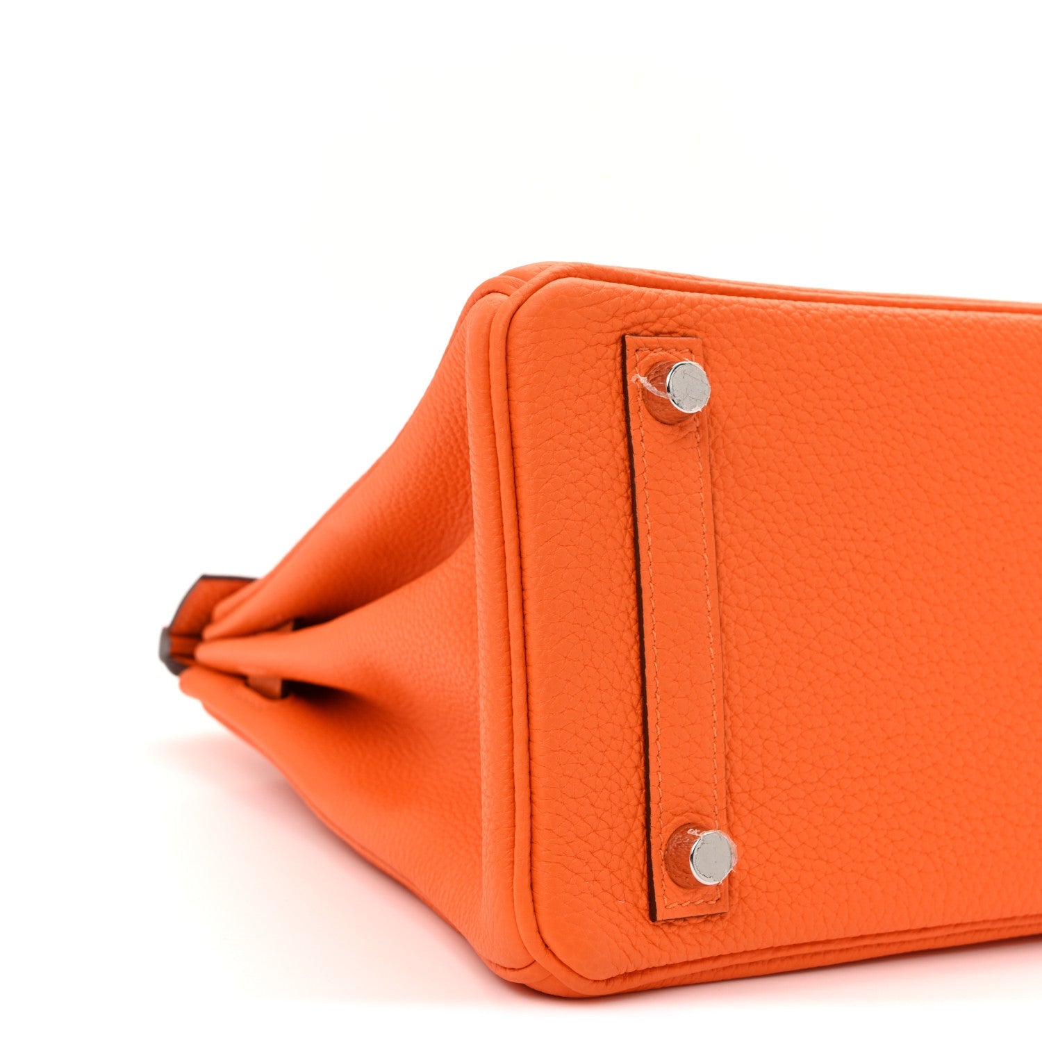 エルメス バーキン 25 Orange Minium トゴ シルバー金具 HERMES BIRKIN 25 ORANGE MINIUM TOGO SILVER HARDWARE