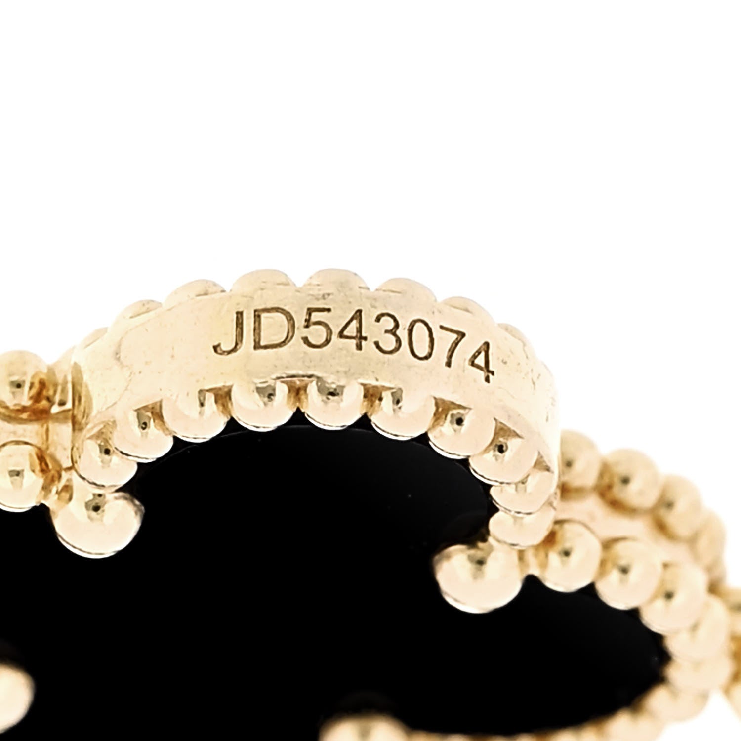 ヴァンクリーフ&アーペル ヴィンテージアルハンブラ 5モチーフ ブレスレット ブラックオニキス 18K イエローゴールド VAN CLEEF & ARPELS VINTAGE ALHAMBRA 5 MOTIFS BRACELET BLACK ONYX 18K YELLOW GOLD