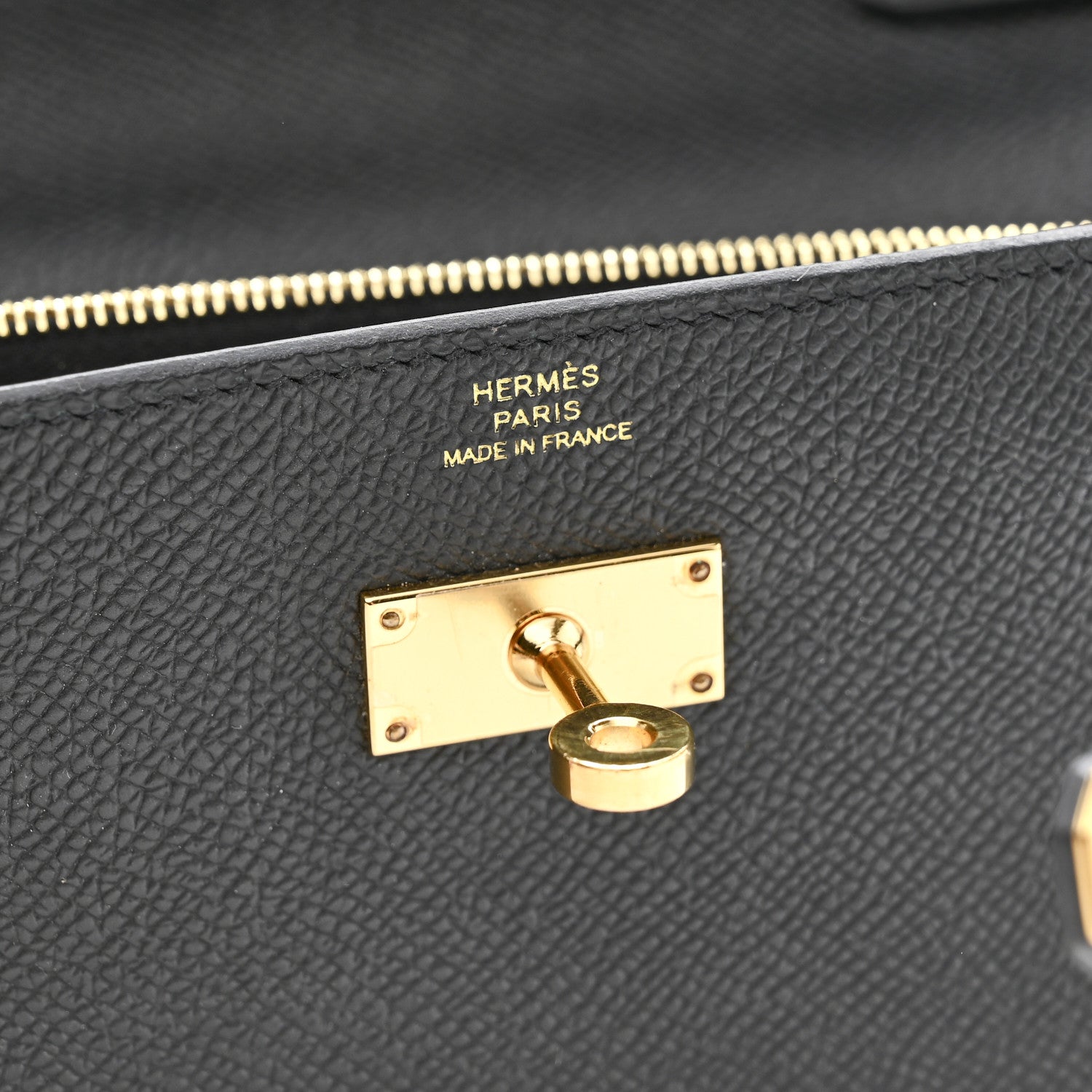 エルメス ケリートゥーゴー 長財布 Black エプソン ゴールド金具 HERMES KELLY TO GO WALLET BLACK EPSOM GOLD HARDWARE
