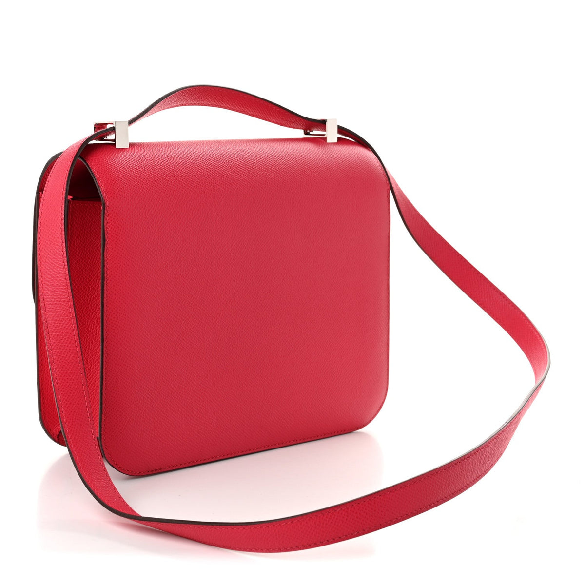 Hermès Constance 24 Rose Extreme Epsom Silver Hardware