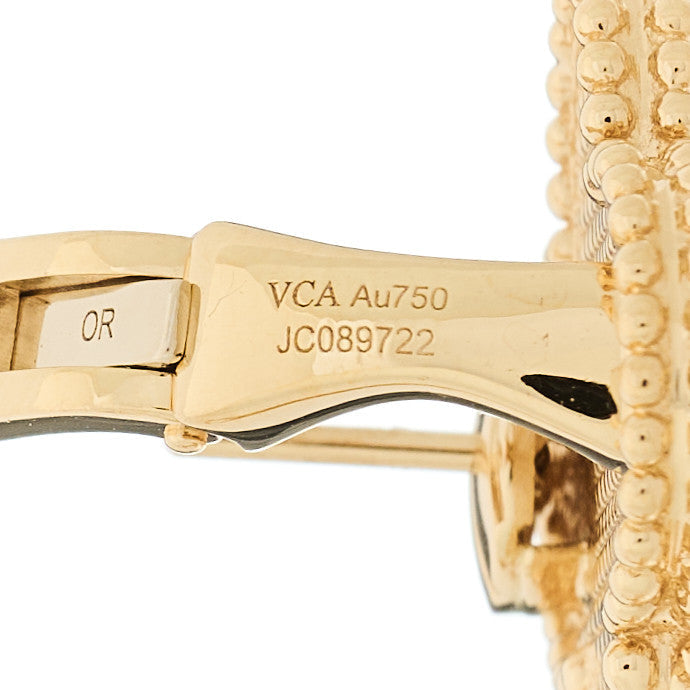 ヴァンクリーフ&アーペル マジックアルハンブラ ピアス 18K イエローゴールド VAN CLEEF & ARPELS MAGIC ALHAMBRA EARRINGS 18K YELLOW GOLD