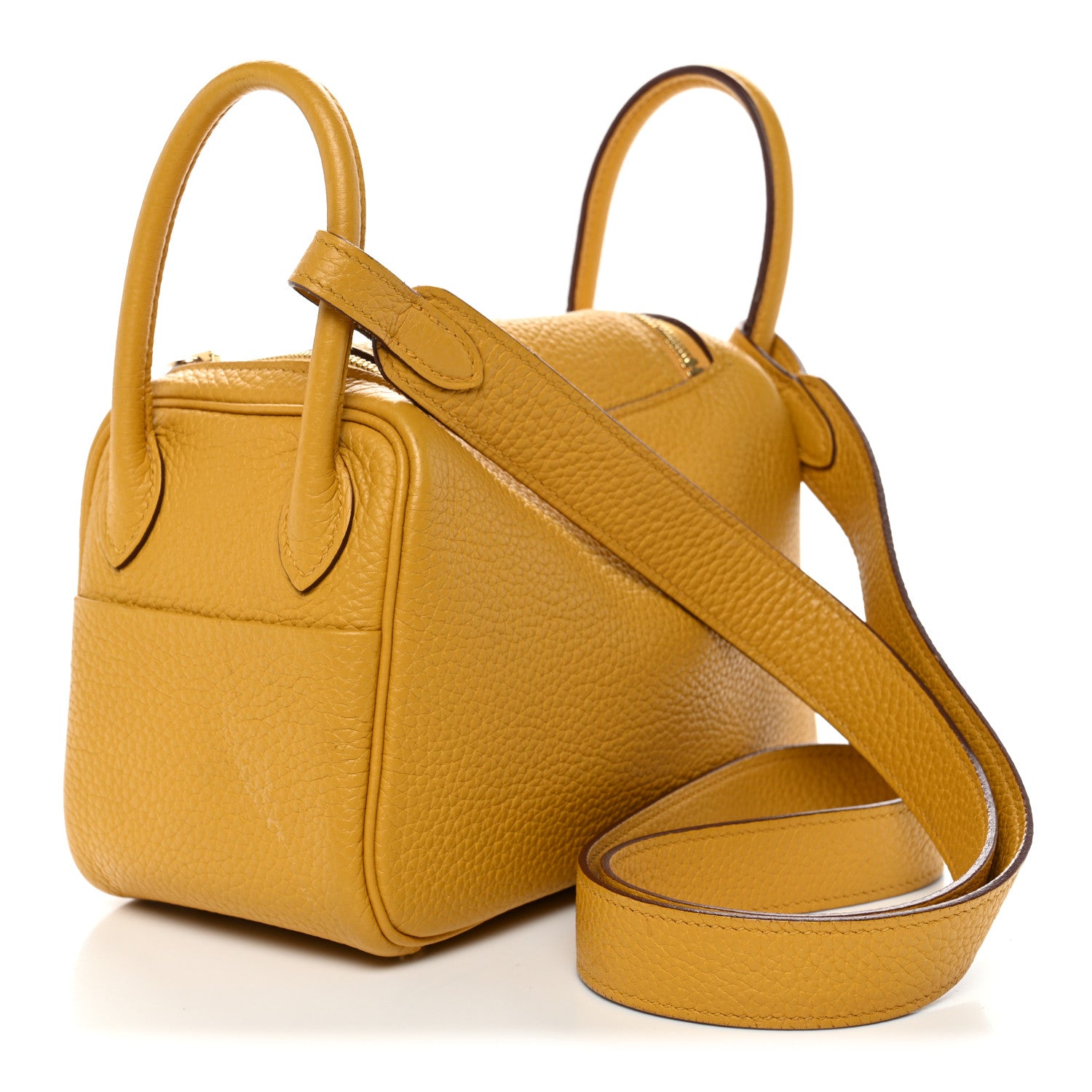 エルメス ミニリンディ 20 Sun トリヨンクレマンス ゴールド金具 HERMES MINI LINDY 20 SUN TAURILLON CLEMENCE GOLD HARDWARE
