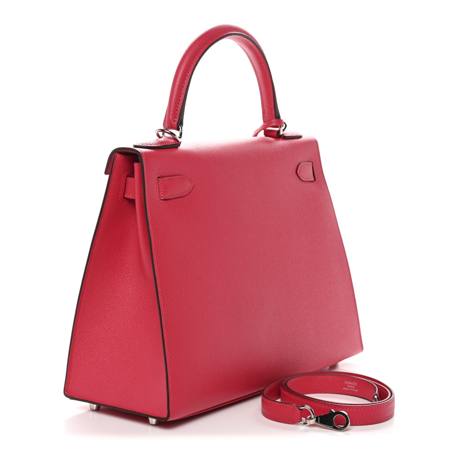 エルメス ケリー 28 外縫い Rose Extreme エプソン シルバー金具 HERMES KELLY 28 SELLIER ROSE EXTREME EPSOM SILVER HARDWARE