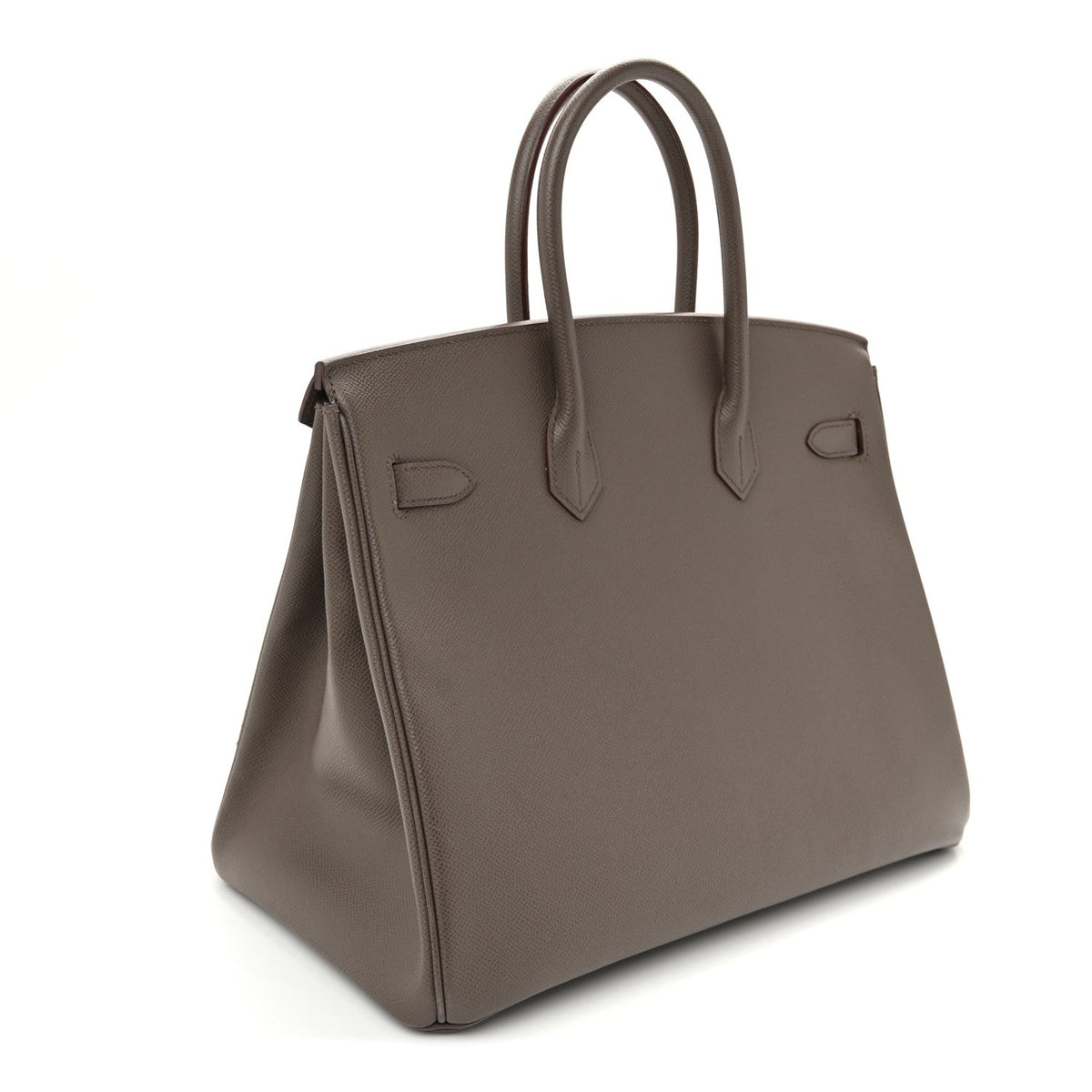 Hermès Birkin 35 Etain Epsom Silver Hardware