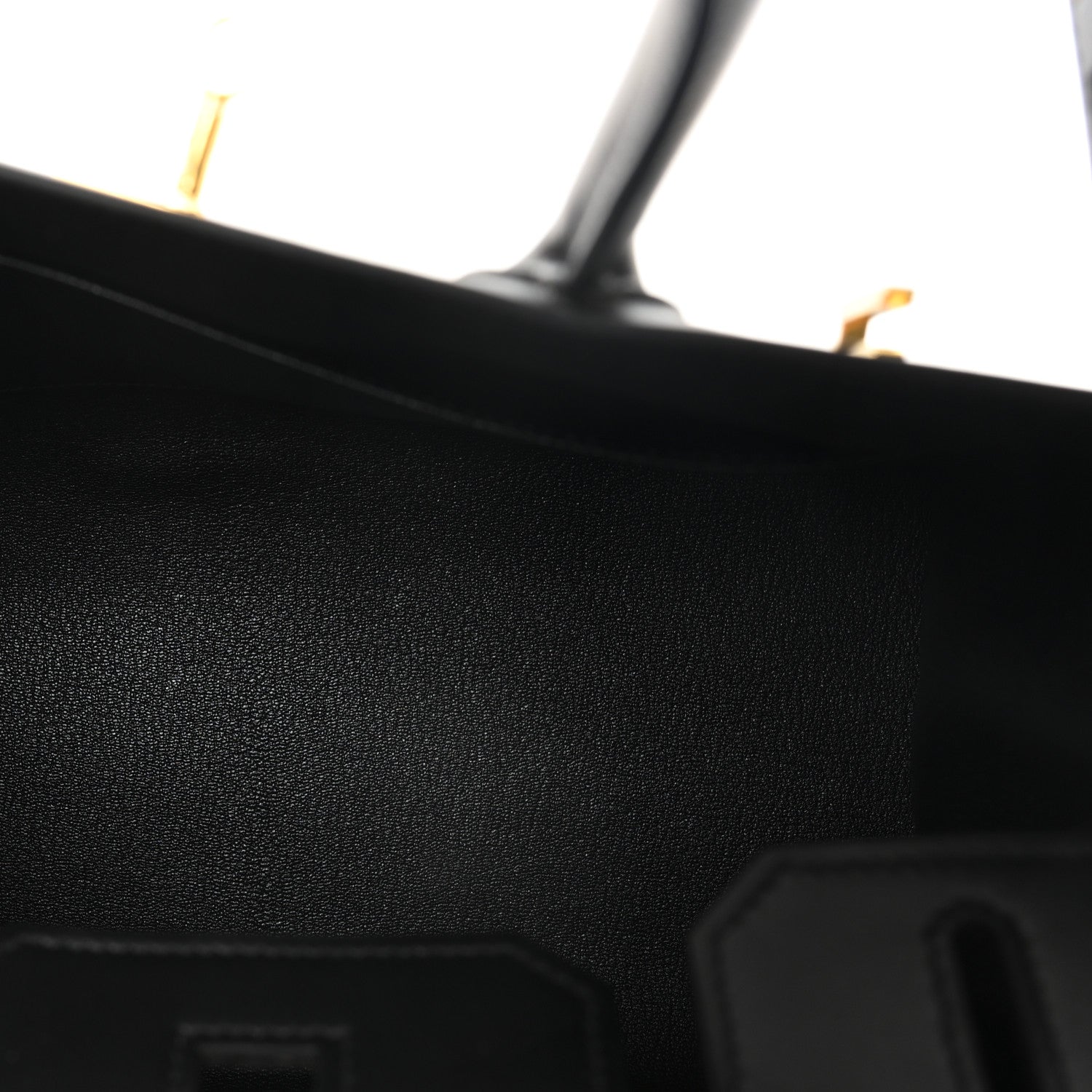 HERMES BIRKIN 30 SELLIER BLACK VEAU MONSIEUR GOLD HARDWARE