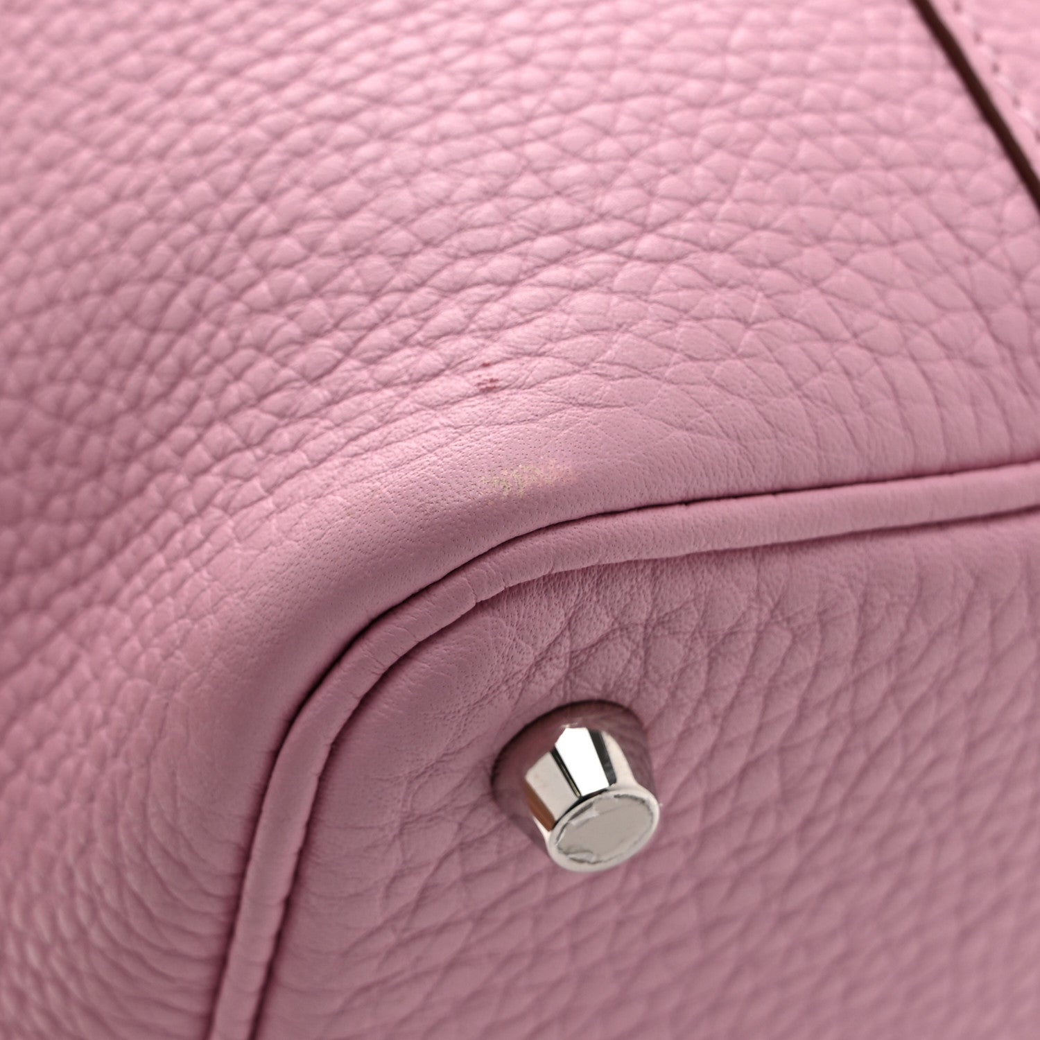 HERMES PICOTIN LOCK PM 18 MAUVE SYLVESTRE TAURILLON CLEMENCE SILVER HARDWARE