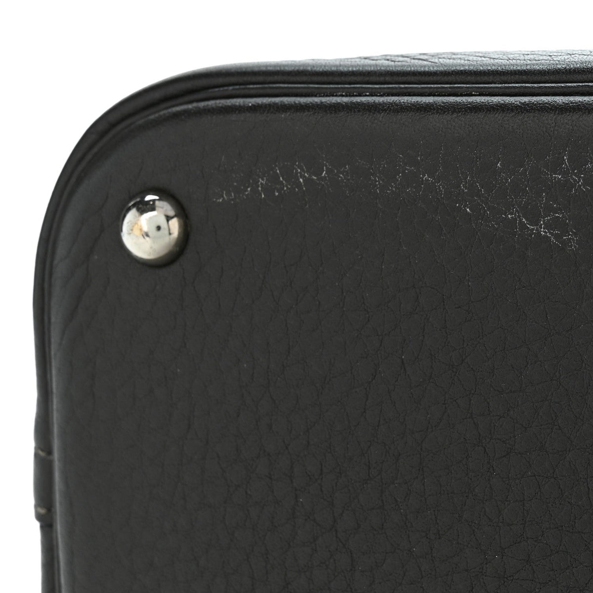 Hermès Bolide 35 Graphite Taurillon Clemence Silver Hardware