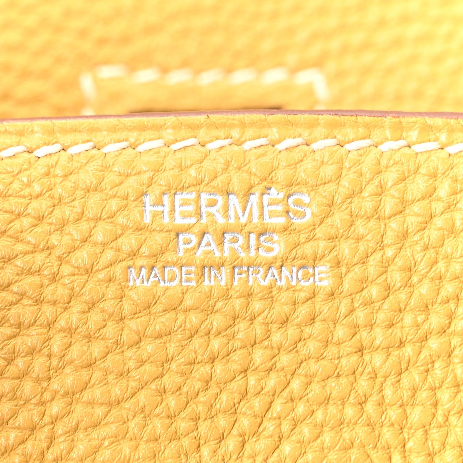 HERMES BIRKIN 30 CURRY TOGO SILVER HARDWARE