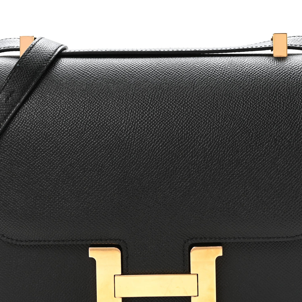 エルメス コンスタンス 24 Black エプソン ローズゴールド金具 HERMES CONSTANCE 24 BLACK EPSOM ROSE GOLD HARDWARE