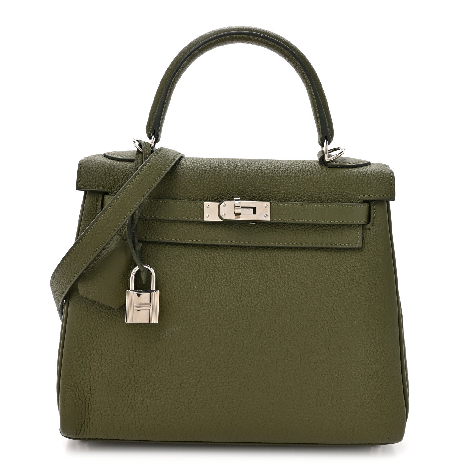エルメス ケリー 25 内縫い Vert Veronesse トゴ シルバー金具 HERMES KELLY 25 RETOURNE VERT VERONESSE TOGO SILVER HARDWARE