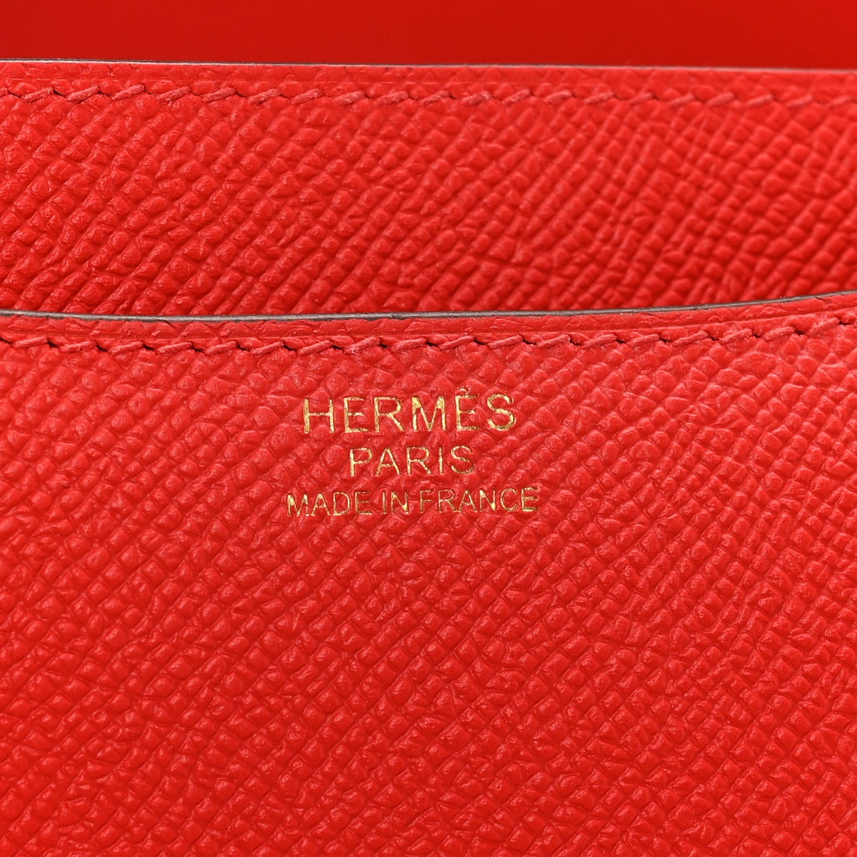 エルメス コンスタンス 24 Rouge De Coeur エプソン ゴールド金具 HERMES CONSTANCE 24 ROUGE DE COEUR EPSOM GOLD HARDWARE