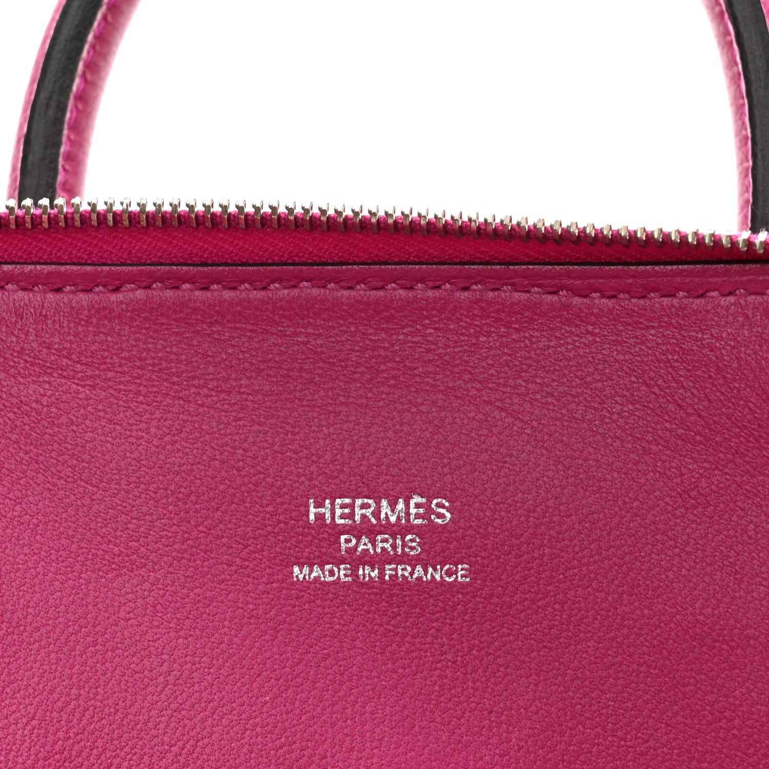 エルメス ミニ ボリード 1923 Rose Pourpre エバーカラー シルバー金具 HERMES MINI BOLIDE 1923 ROSE POURPRE EVERCOLOR SILVER HARDWARE