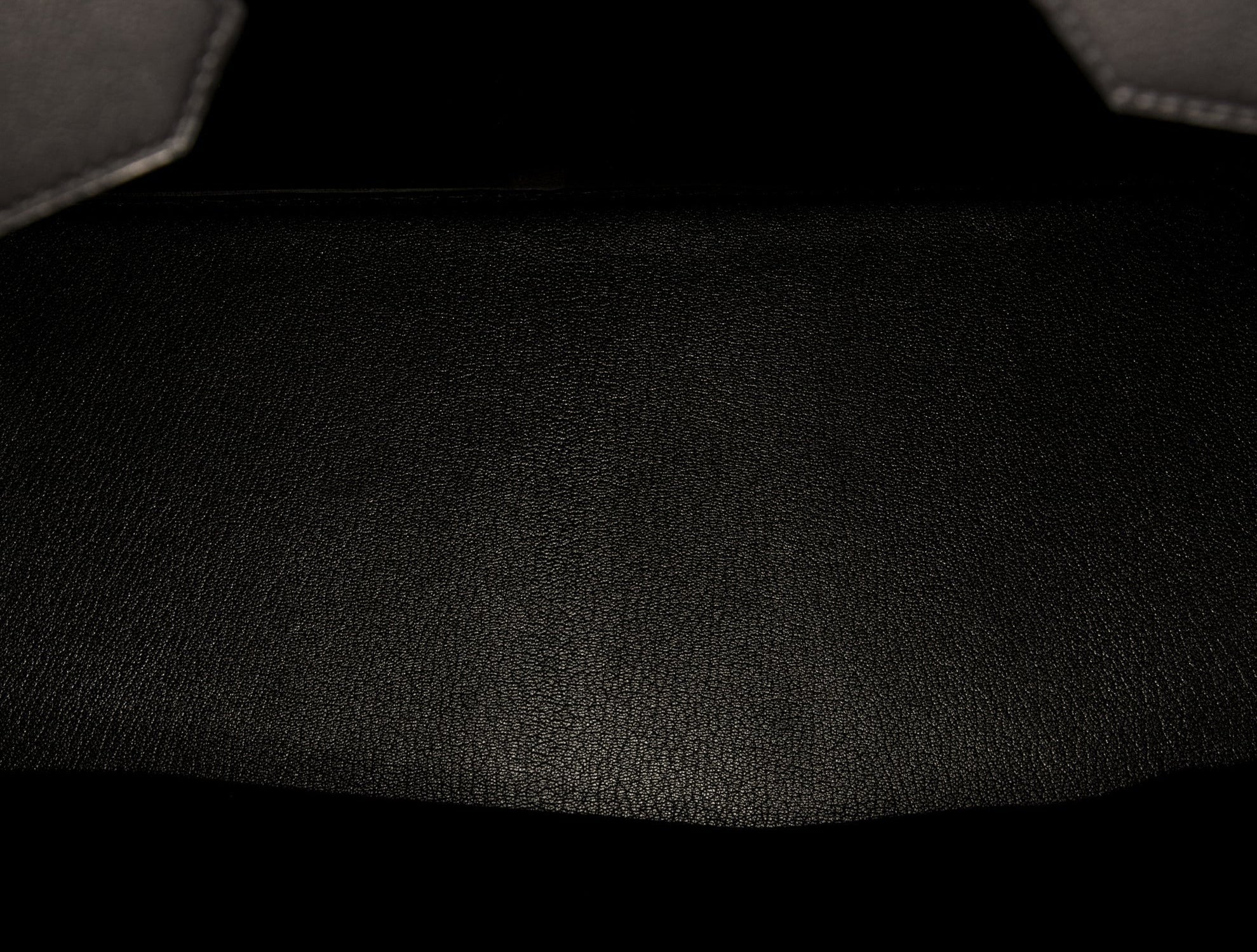 HERMES BIRKIN ROCK 40 HAC LIMITED EDITION NOIR VOLUPTO SILVER HARDWARE