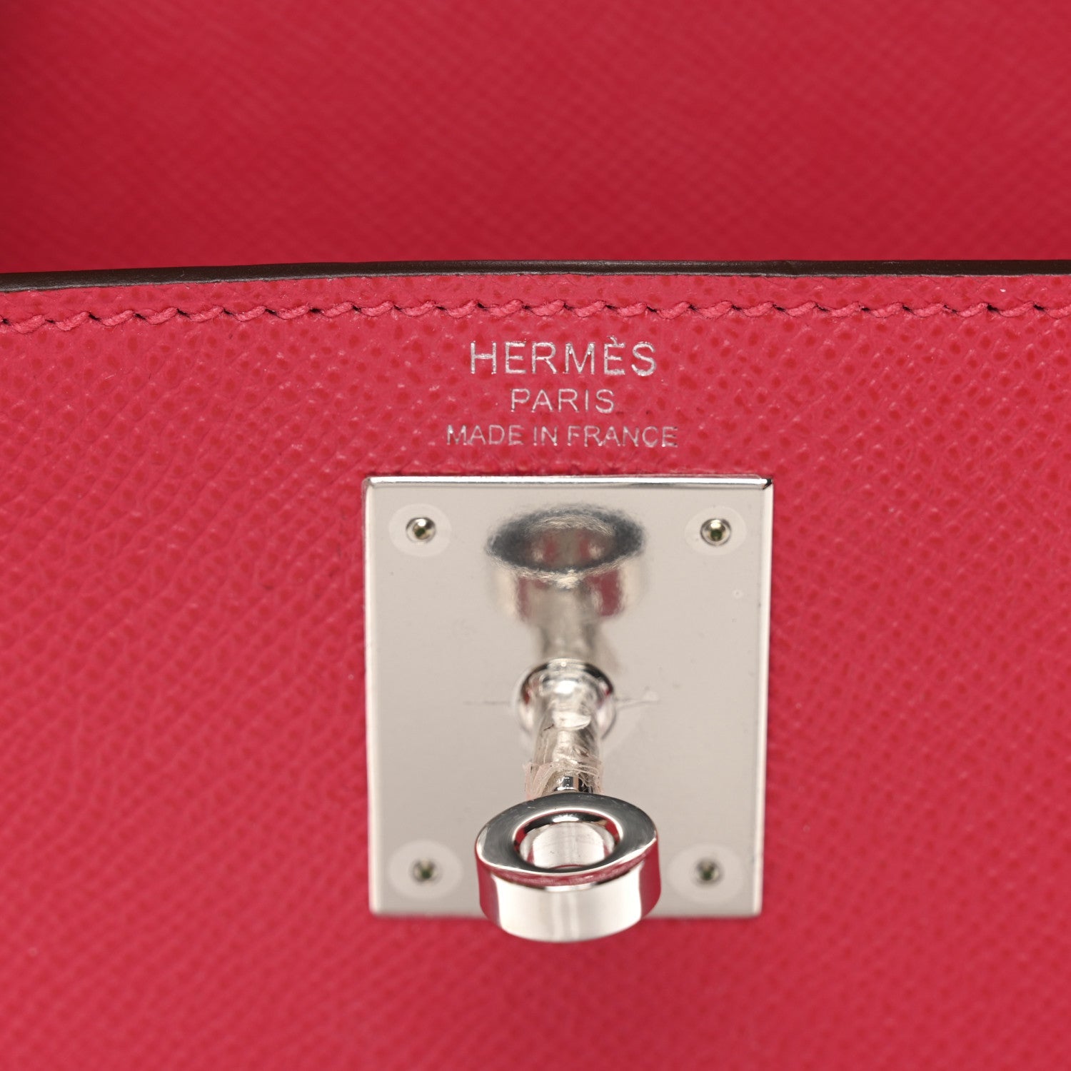 エルメス ケリー 28 外縫い Rose Extreme エプソン シルバー金具 HERMES KELLY 28 SELLIER ROSE EXTREME EPSOM SILVER HARDWARE