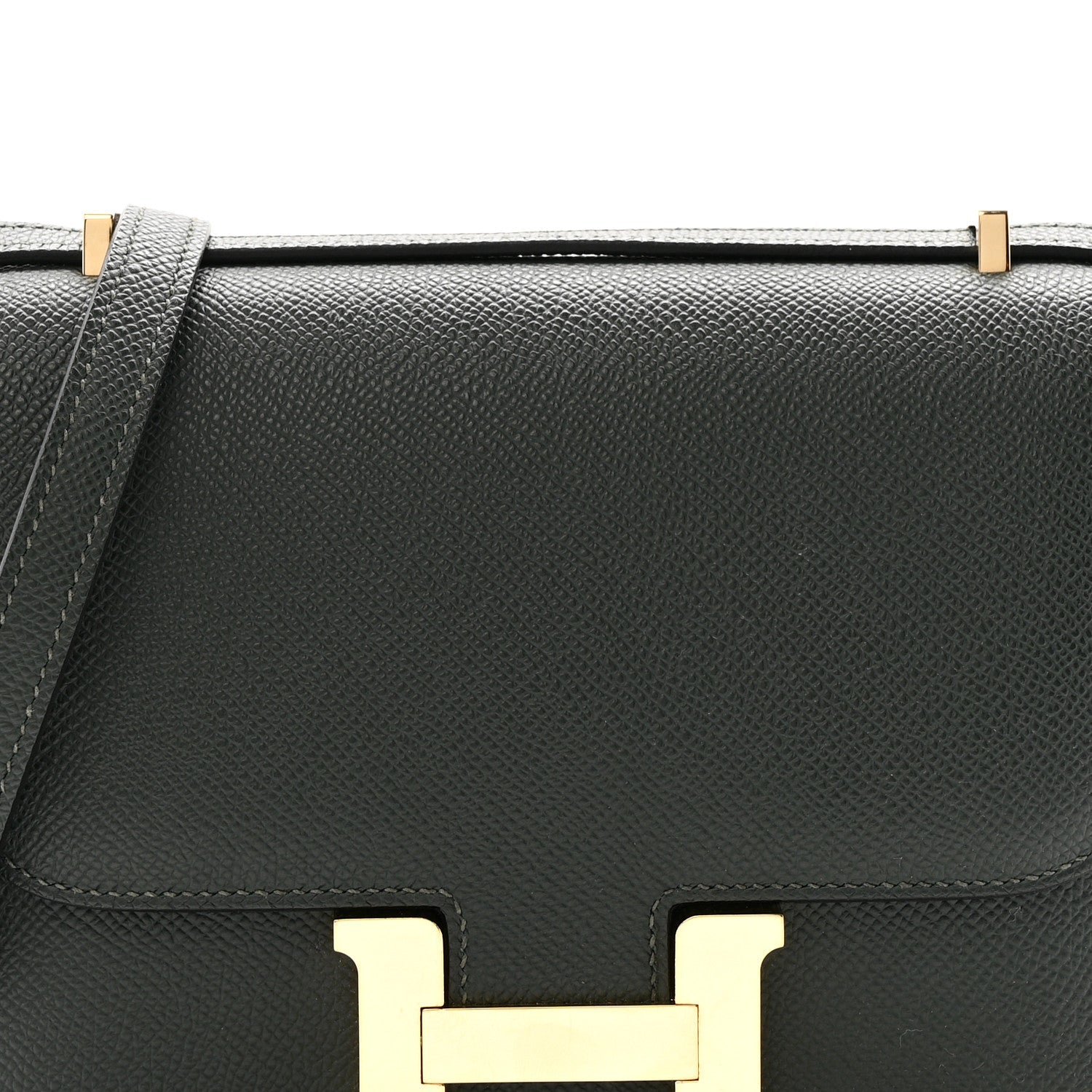 エルメス ミニコンスタンス 18 Vert Fonce エプソン ゴールド金具 HERMES MINI CONSTANCE 18 VERT FONCE EPSOM GOLD HARDWARE