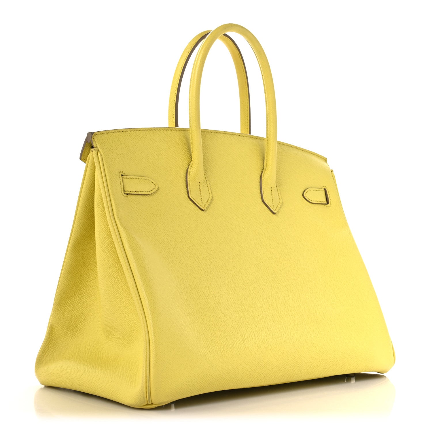 エルメス バーキン 35 Lime エプソン シルバー金具 HERMES BIRKIN 35 LIME EPSOM SILVER HARDWARE