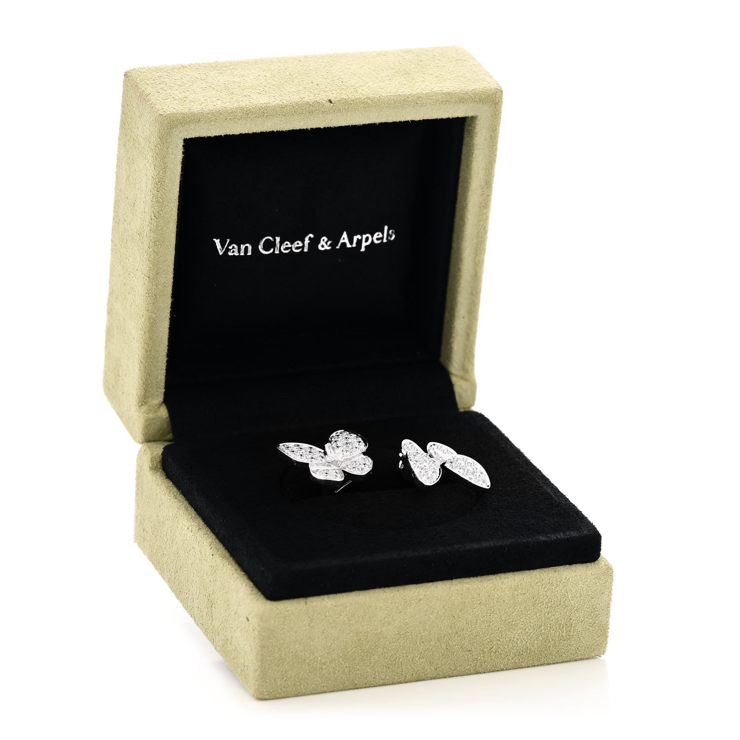 ヴァンクリーフ&アーペル ビトゥィーンザフィンガー リング ダイヤモンド 18K ホワイトゴールド VAN CLEEF & ARPELS BETWEEN THE FINGER RING DIAMOND 18K WHITE GOLD