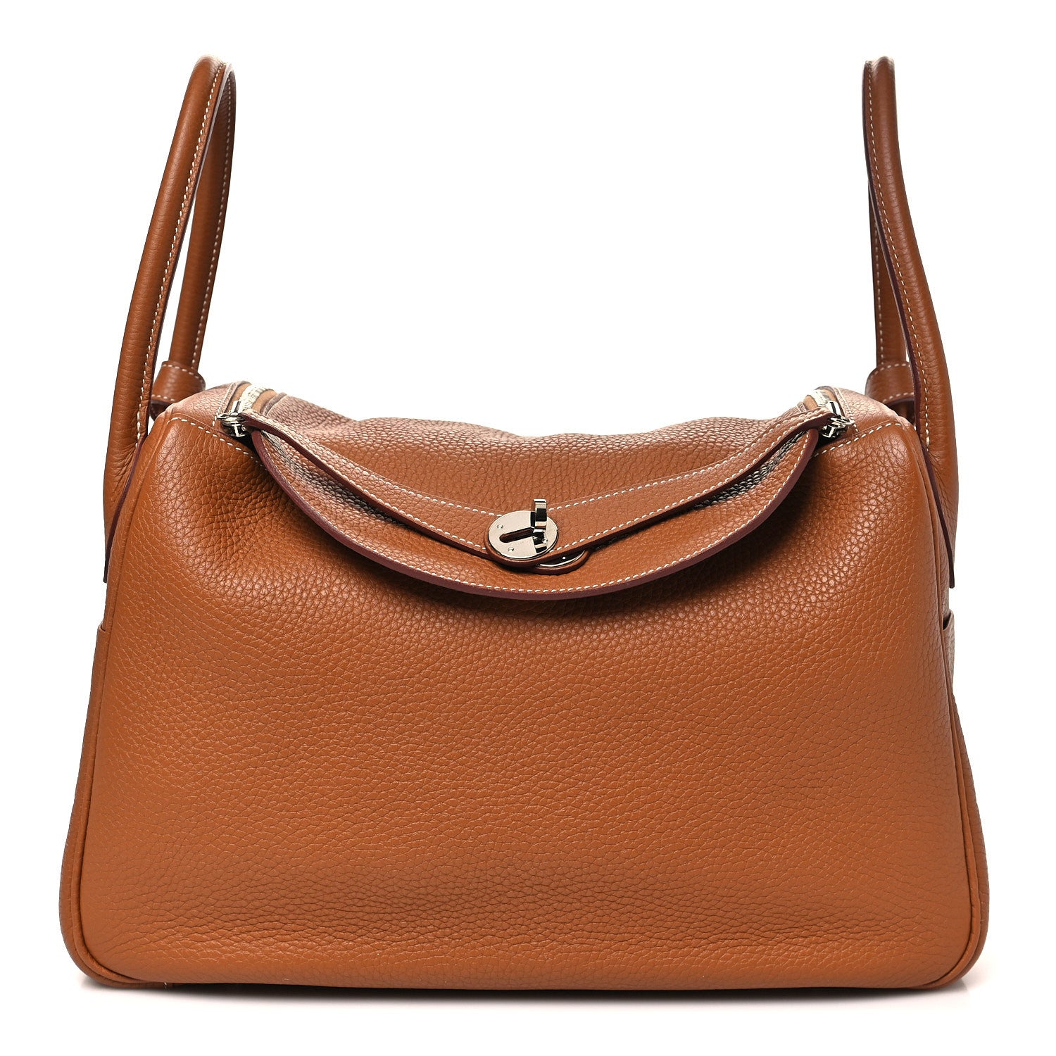 エルメス リンディ 34 Gold トリヨンクレマンス シルバー金具 HERMES LINDY 34 GOLD TAURILLON CLEMENCE SILVER HARDWARE