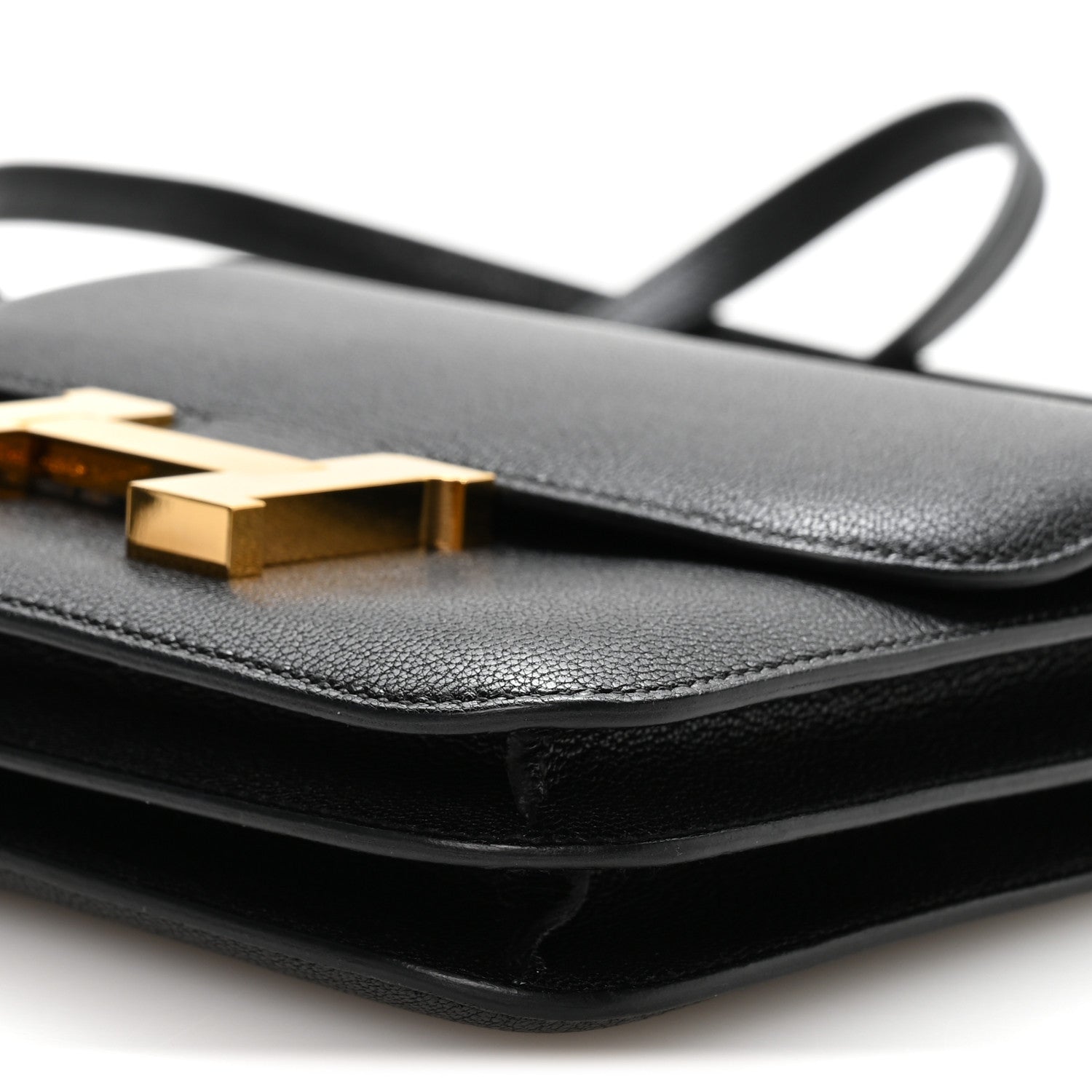 エルメス ミニコンスタンス 18 Black シェーブルミゾール ゴールド金具 HERMES MINI CONSTANCE 18 BLACK CHEVRE MYSORE GOLD HARDWARE