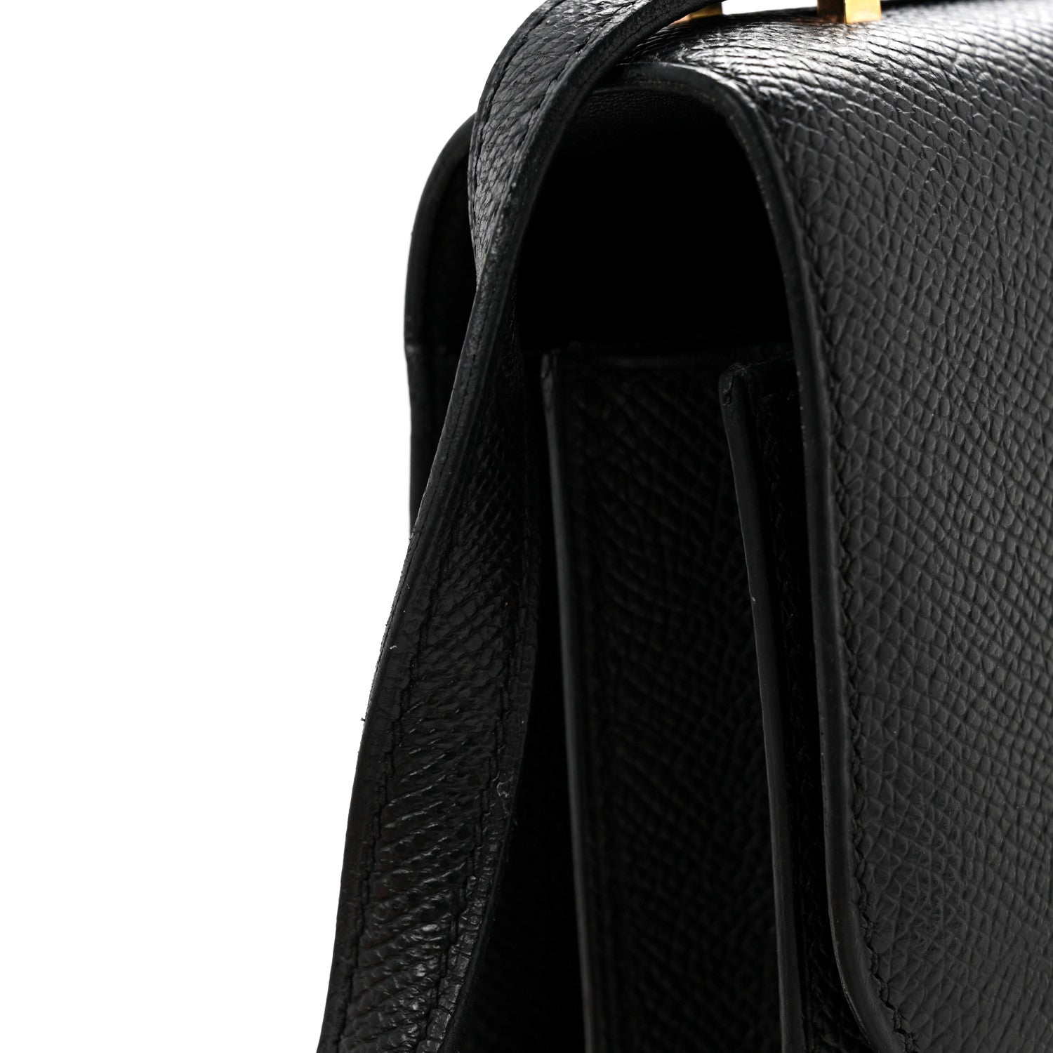 HERMES MINI CONSTANCE 18 BLACK EPSOM GOLD HARDWARE