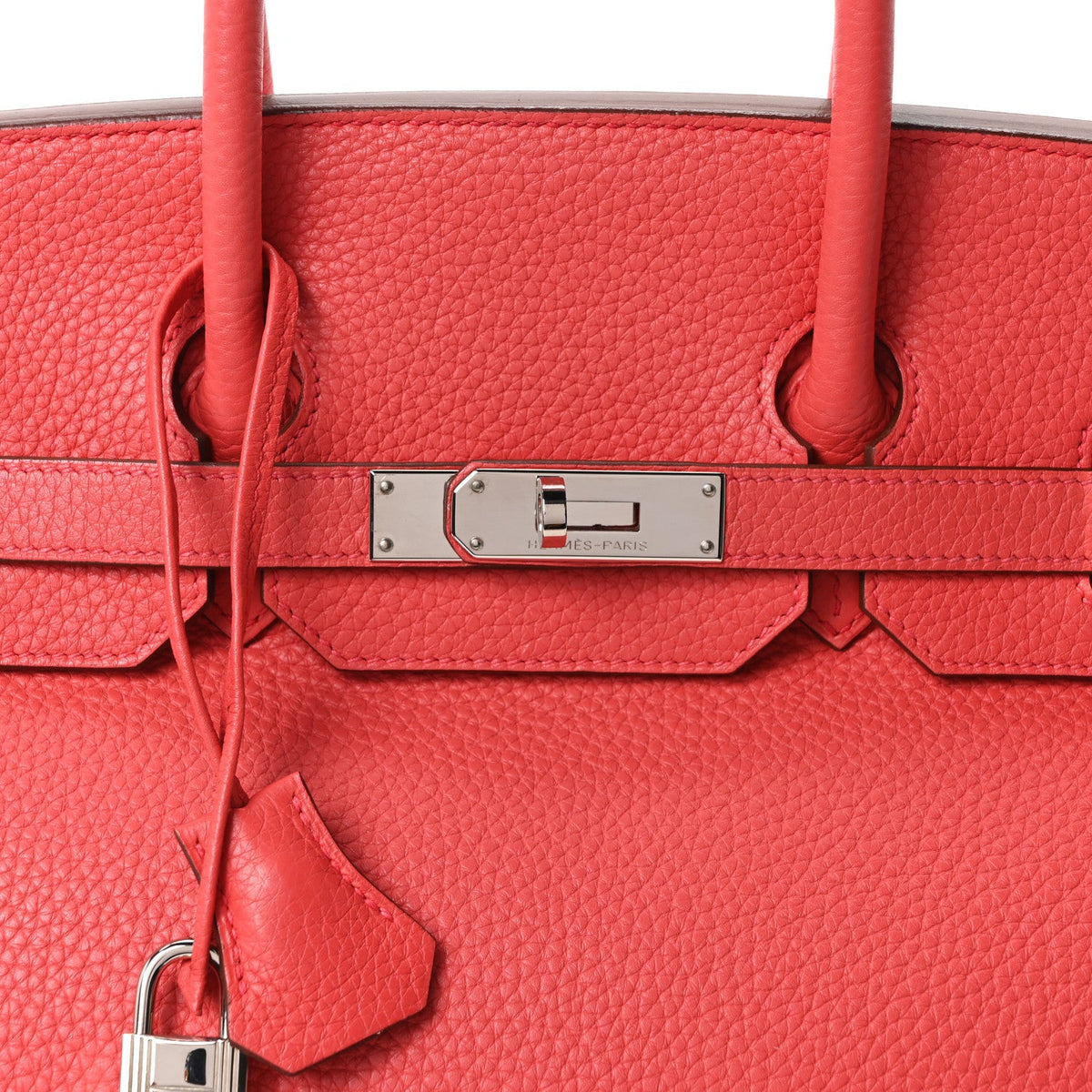 Hermès Birkin 35 Bougainvillea Taurillon Clemence Silver Hardware