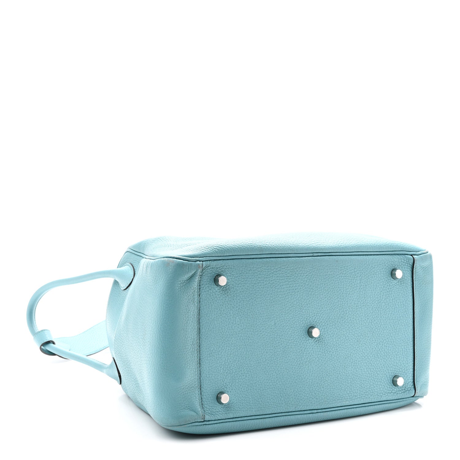エルメス リンディ 34 Bleu Atoll トリヨンクレマンス シルバー金具 HERMES LINDY 34 BLEU ATOLL TAURILLON CLEMENCE SILVER HARDWARE