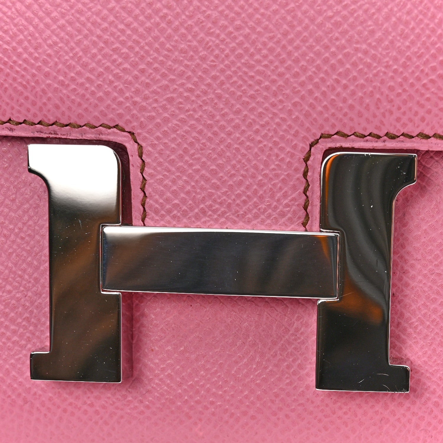 エルメス ミニコンスタンス 18 Bubblegum Pink エプソン シルバー金具 HERMES MINI CONSTANCE 18 BUBBLEGUM PINK EPSOM SILVER HARDWARE