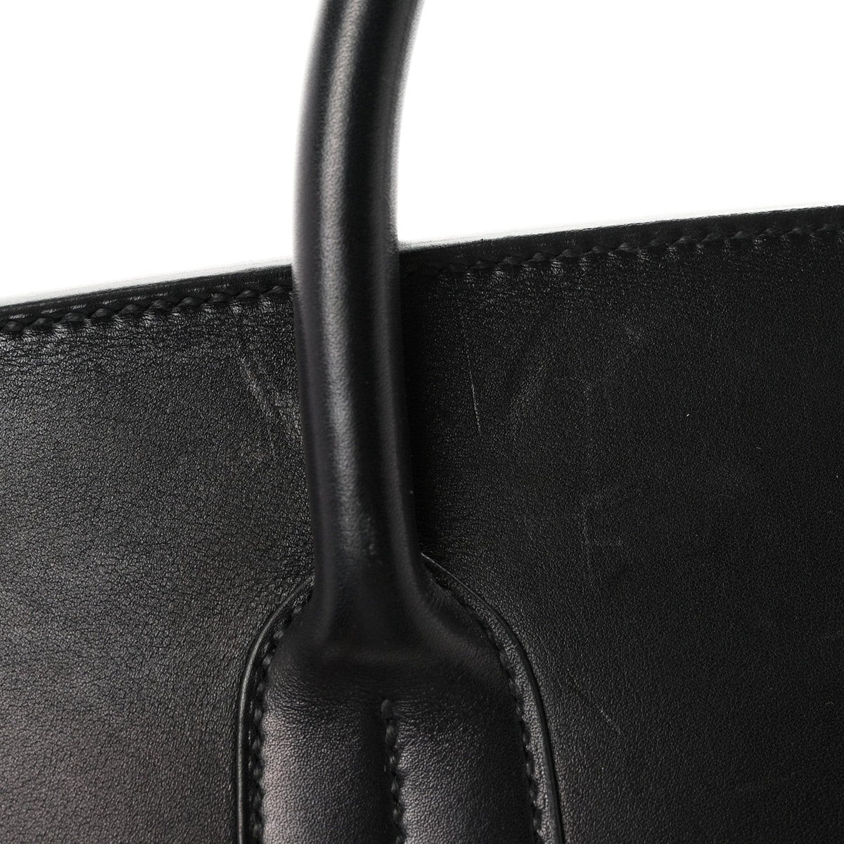 HERMES Birkin 40 HAC Ecru Black Evergrain / Hunter Silver Hardware