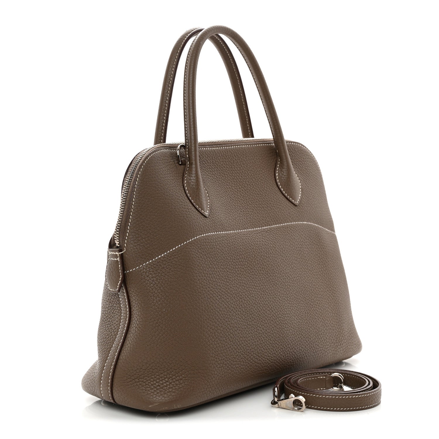 エルメス ボリード 31 Etoupe トリヨンクレマンス シルバー金具 HERMES BOLIDE 31 ETOUPE TAURILLON CLEMENCE SILVER HARDWARE