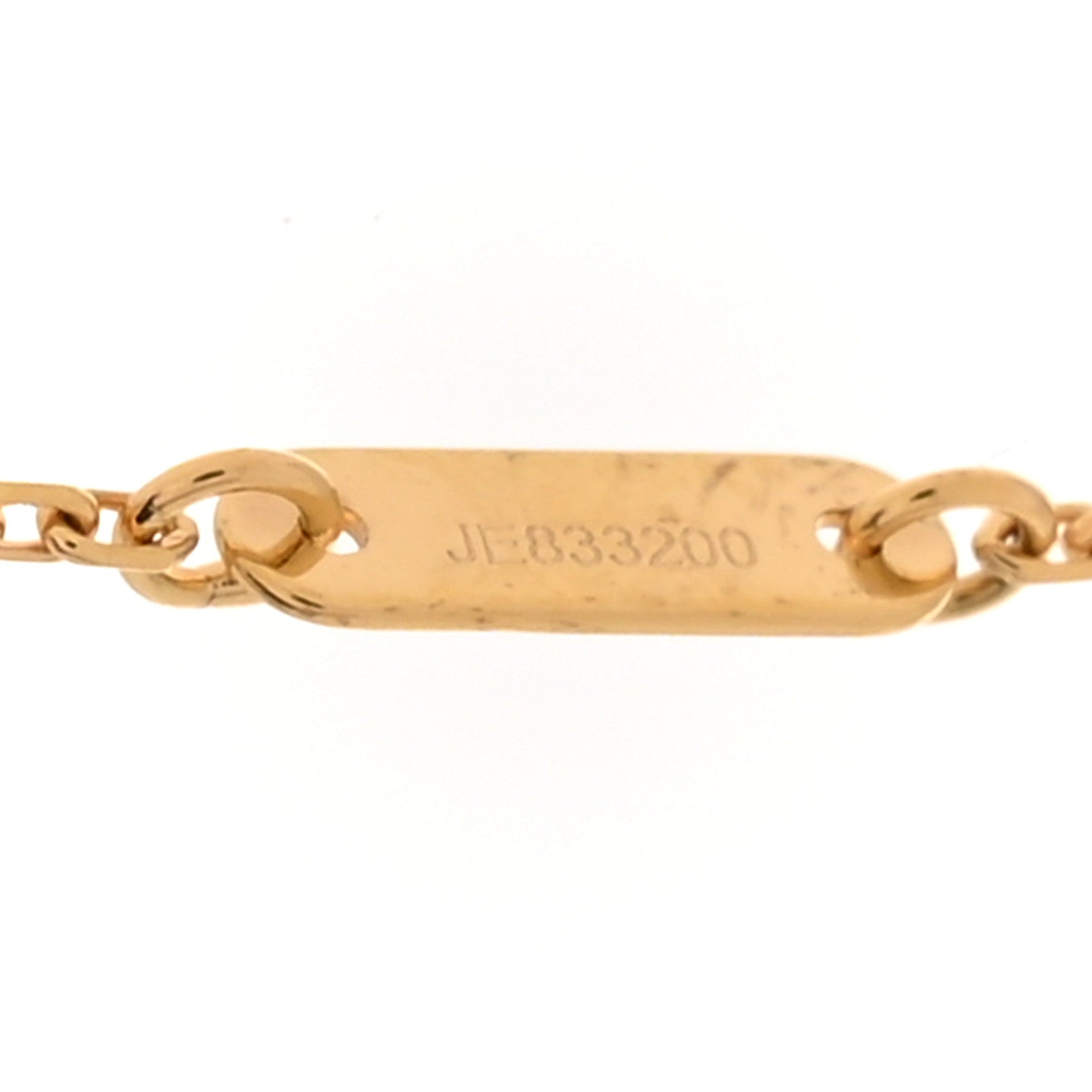 Van Cleef & Arpels Mini Frivole Pendant Necklace 18K Yellow Gold Diamond