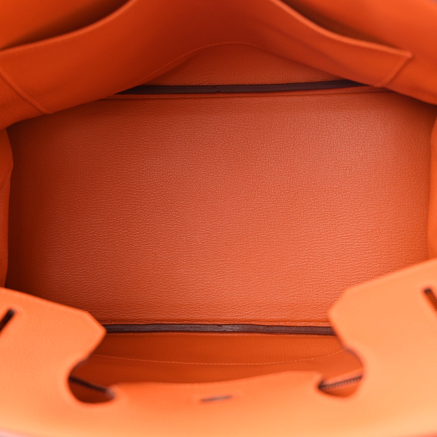 エルメス バーキン 35 Orange トゴ シルバー金具 HERMES BIRKIN 35 ORANGE TOGO SILVER HARDWARE