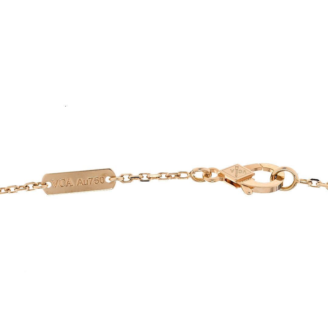 ヴァンクリーフ&アーペル ヴィンテージアルハンブラ ペンダントネックレス ギョーシェ 18K イエローゴールド VAN CLEEF & ARPELS VINTAGE ALHAMBRA PENDANT NECKLACE GUILLOCHÉ 18K YELLOW GOLD