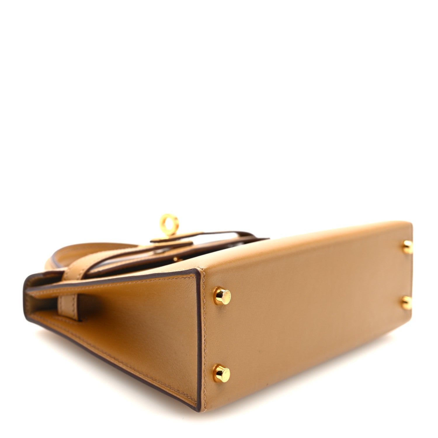 エルメス ミニケリー 20 外縫い Biscuit タデラクト ゴールド金具 HERMES MINI KELLY 20 SELLIER BISCUIT TADELAKT GOLD HARDWARE