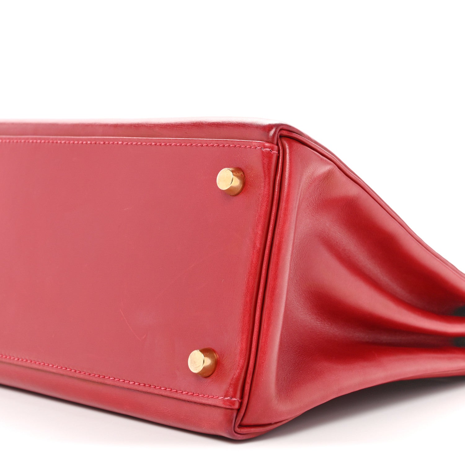エルメス ケリー32 内縫い Rouge Casaque ボックス ゴールド金具 HERMES KELLY32 RETOURNE ROUGE CASAQUE BOX GOLD HARDWARE