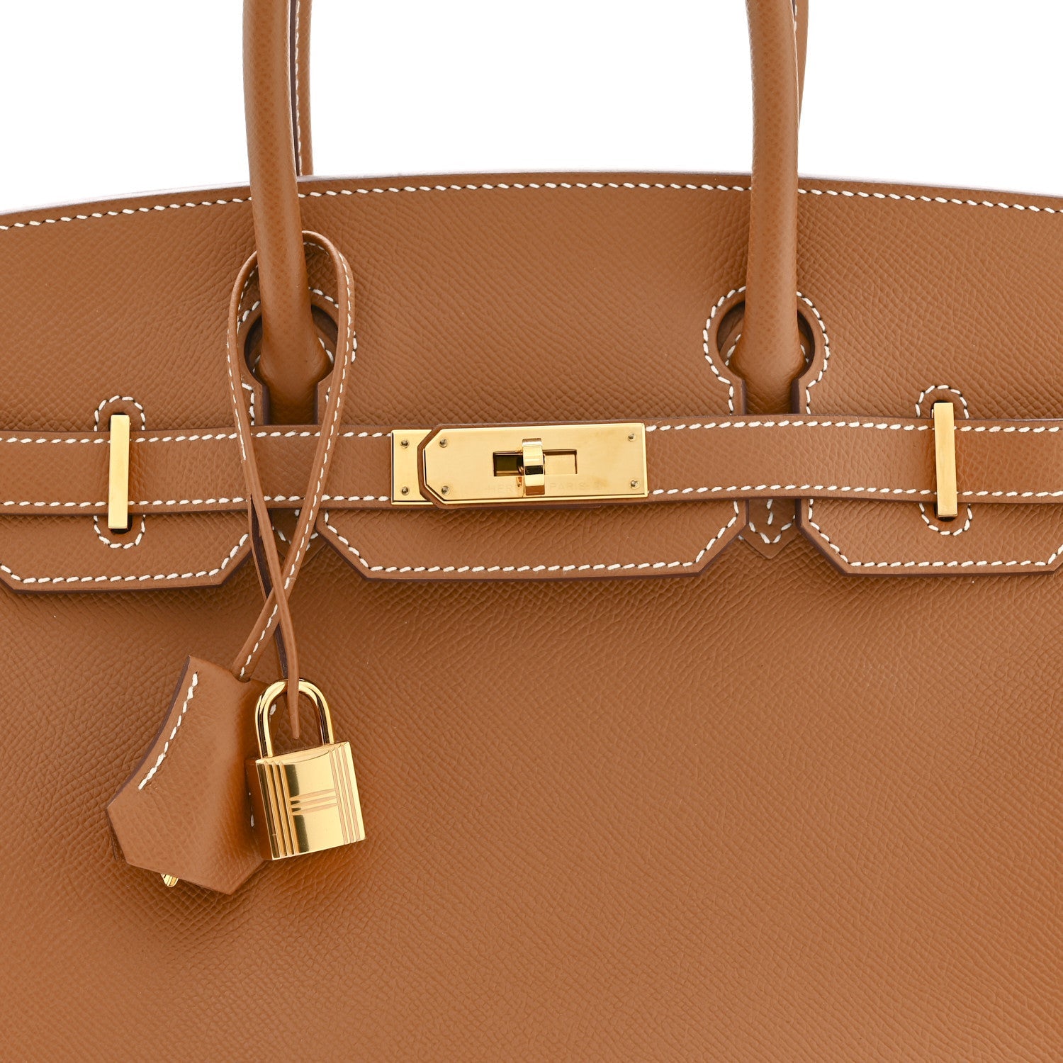 HERMES BIRKIN 30 GOLD EPSOM GOLD HARDWARE