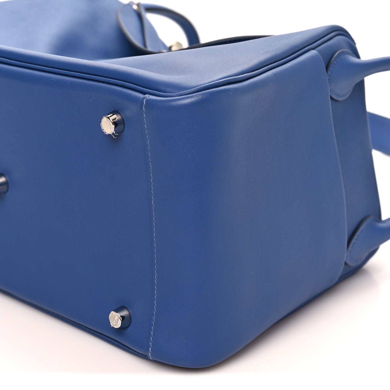 エルメス リンディ 30 トレサージュドゥキュイル Bleu Brighton Bleu Sapphire Capucine エプソン / スイフト シルバー金具 HERMES LINDY 30 TRESSAGE DE CUIR BLEU BRIGHTON BLEU SAPPHIRE CAPUCINE EPSOM / SWIFT SILVER HARDWARE