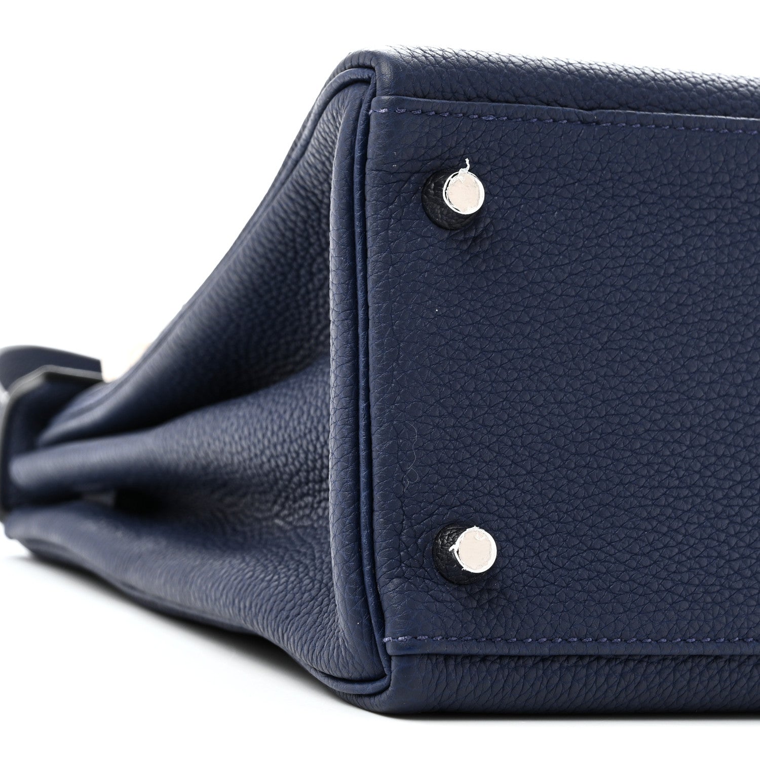 エルメス ケリー 28 内縫い Bleu Saphir トゴ シルバー金具 HERMES KELLY 28 RETOURNE BLEU SAPHIR TOGO SILVER HARDWARE