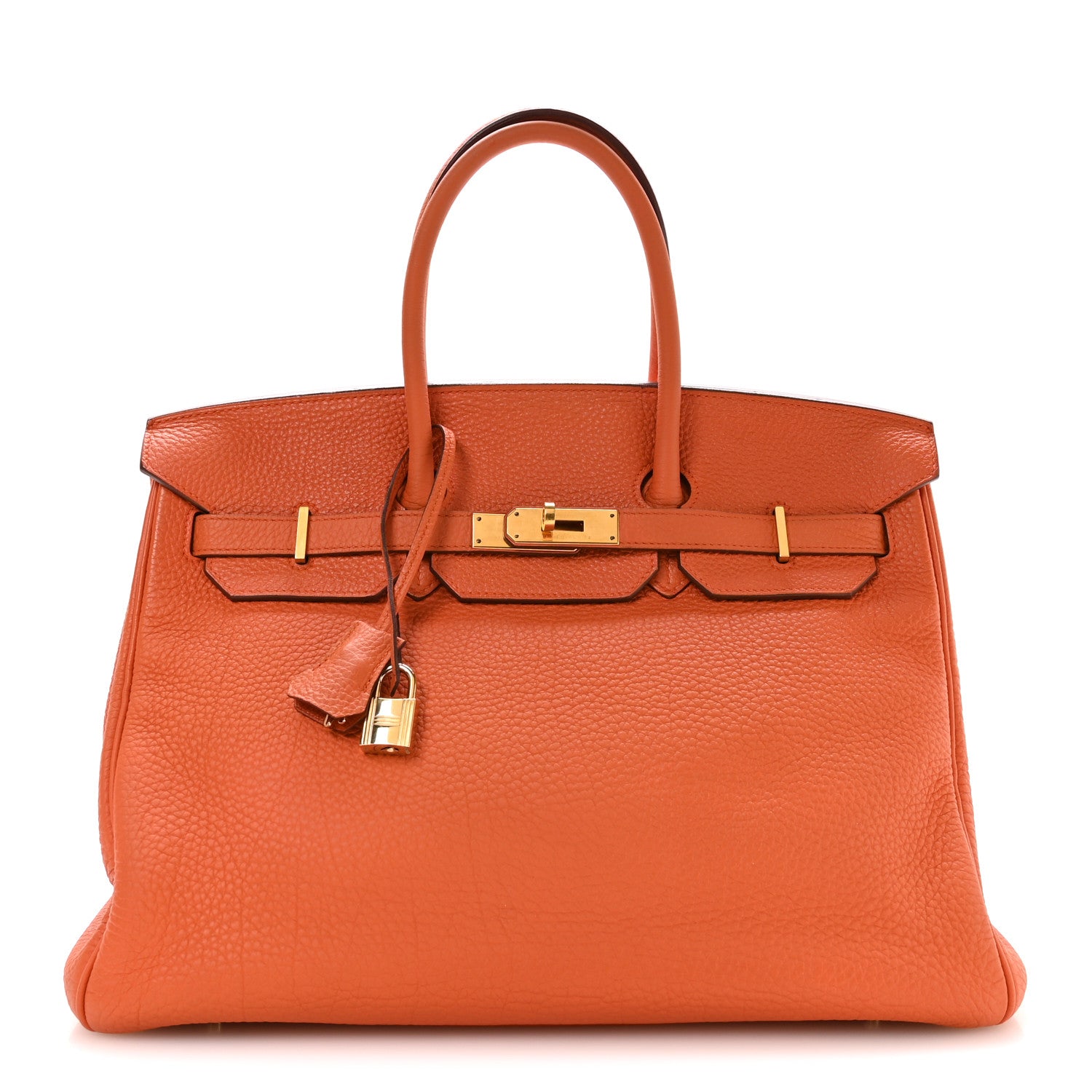 エルメス バーキン 35 Orange トゴ ゴールド金具 HERMES BIRKIN 35 ORANGE TOGO GOLD HARDWARE