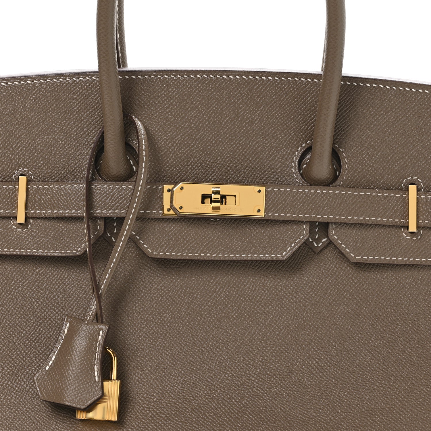 エルメス バーキン 35 Etoupe エプソン ゴールド金具 HERMES BIRKIN 35 ETOUPE EPSOM GOLD HARDWARE