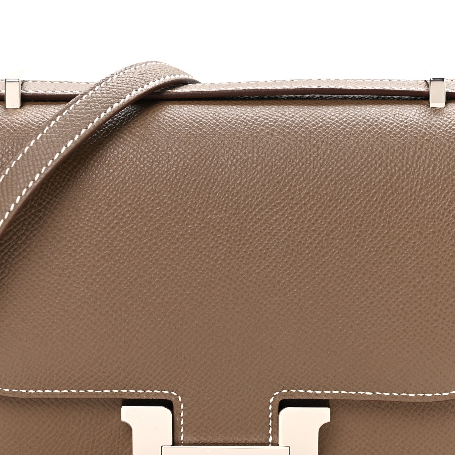 エルメス ミニコンスタンス 18 Etoupe エプソン シルバー金具 HERMES MINI CONSTANCE 18 ETOUPE EPSOM SILVER HARDWARE