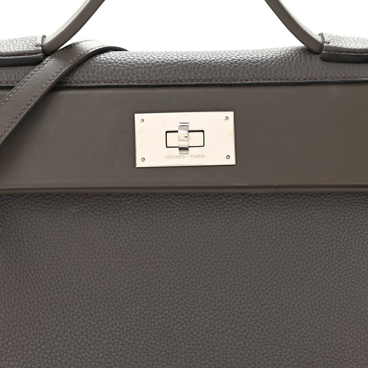 Hermès 24/24 29 Gris Asphalte Swift / Togo Silver Hardware