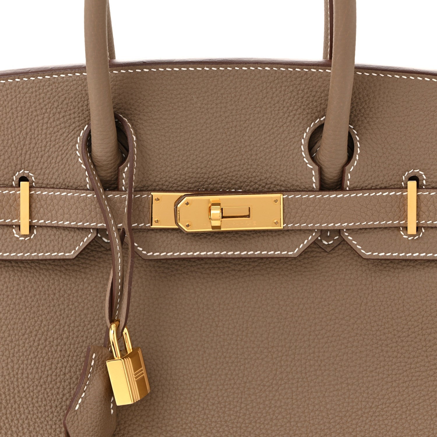 HERMES BIRKIN 30 ETOUPE TOGO GOLD HARDWARE