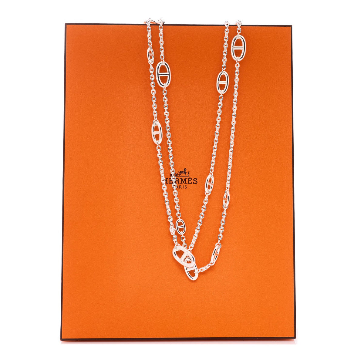 エルメス ファランドール ネックレス Sterling Silver HERMES FARANDOLE NECKLACE STERLING SILVER